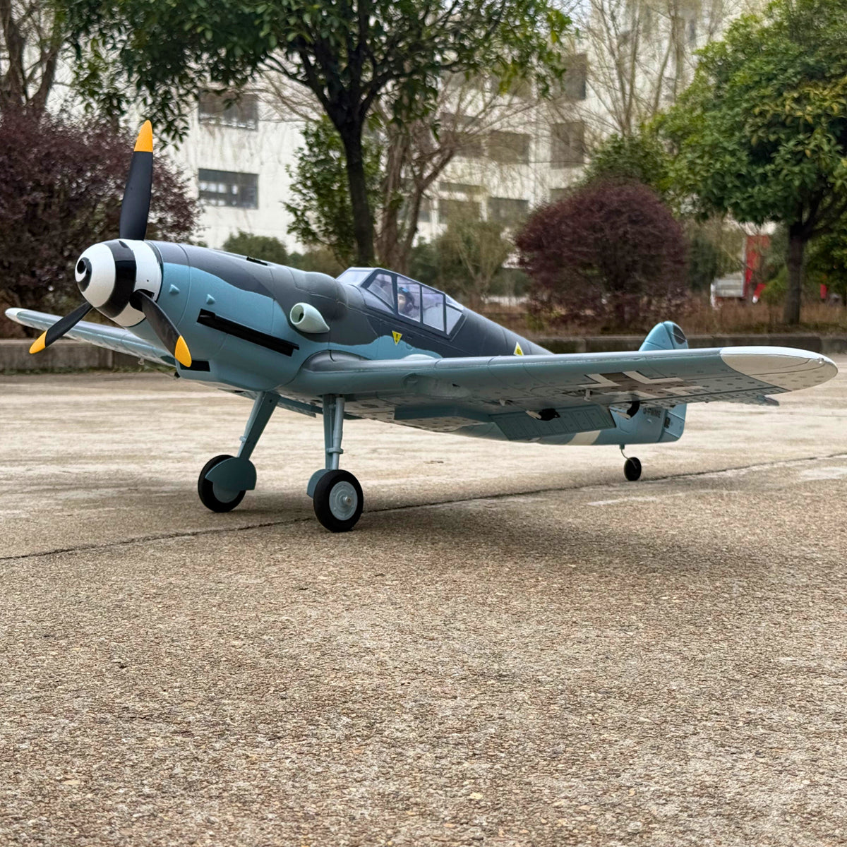 Dynam Messerschmitt BF 109 V2 4S RC Radio Controlled Warbird Airplane 1300mm Wingspan Flaps PNP BNF SPNP RTF DY8951V2