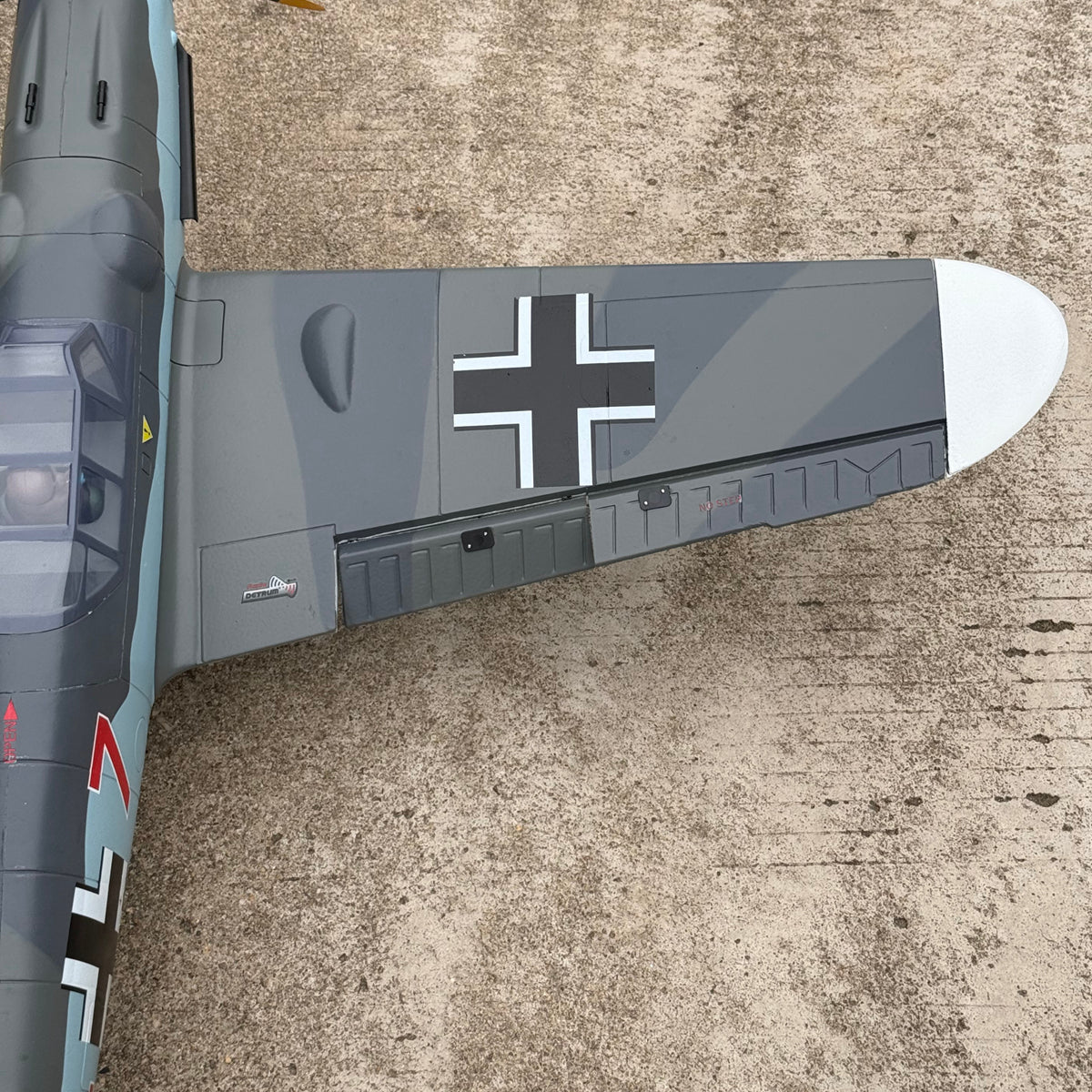 Dynam Messerschmitt BF 109 V2 4S RC Radio Controlled Warbird Airplane 1300mm Wingspan Flaps PNP BNF SPNP RTF DY8951V2