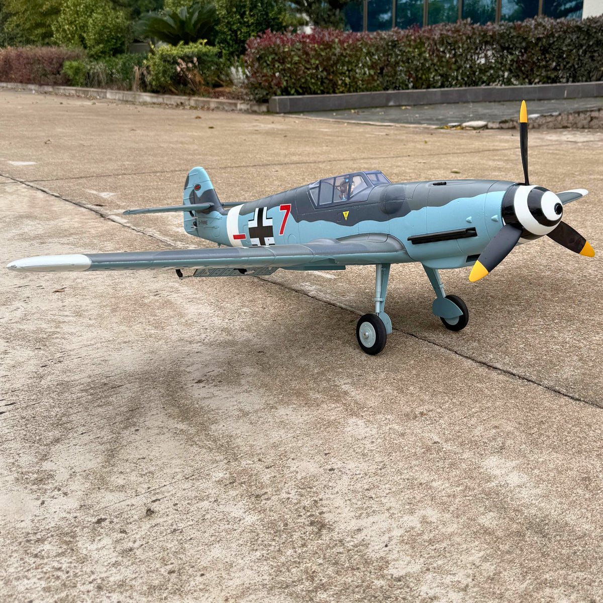 Dynam Messerschmitt BF 109 V2 4S RC Radio Controlled Warbird Airplane 1300mm Wingspan Flaps PNP BNF SPNP RTF DY8951V2