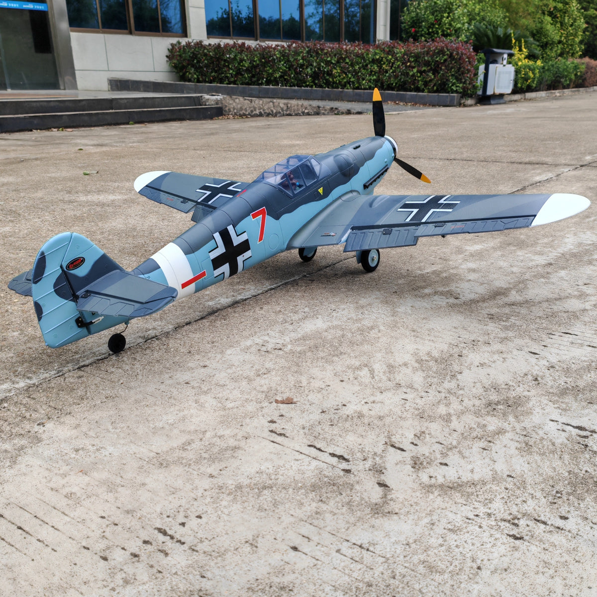 Dynam Messerschmitt BF 109 V2 4S RC Radio Controlled Warbird Airplane 1300mm Wingspan Flaps PNP BNF SPNP RTF DY8951V2