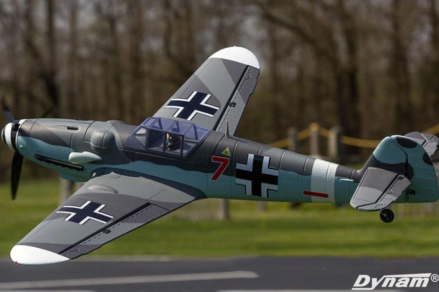 Dynam Messerschmitt BF-109 V2 RC Warbird Plane 1270mm 50inch Wingspan PNP/BNF/RTF - DY8951