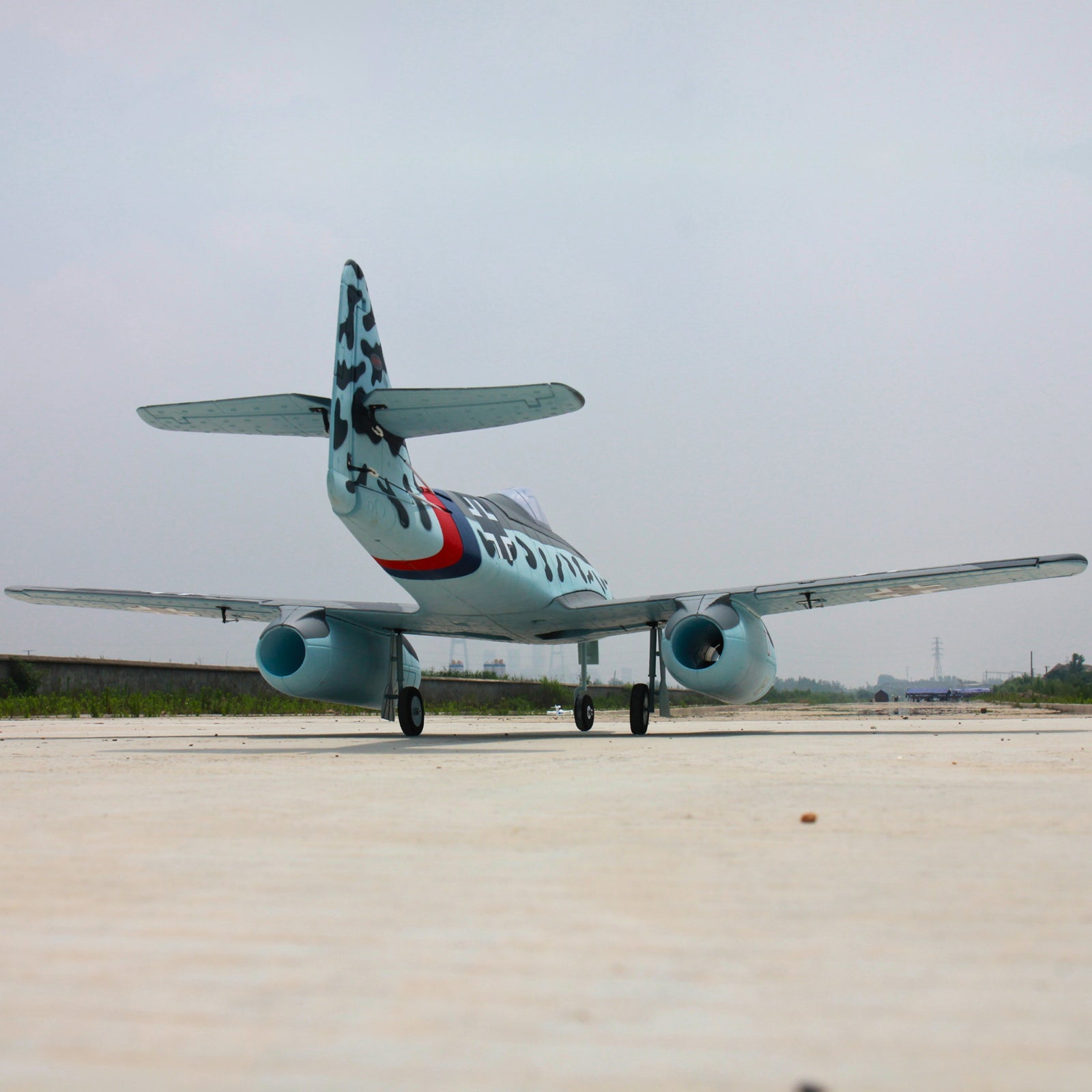 Dynam-Messerschmitt-Me-262-V2-4S-Twin-70mm-EDF-RC-Radio-Controlled-Jet-1500mm-Wingspan-PNP-SPNP-BNF-RTF-8C-DY8950GY