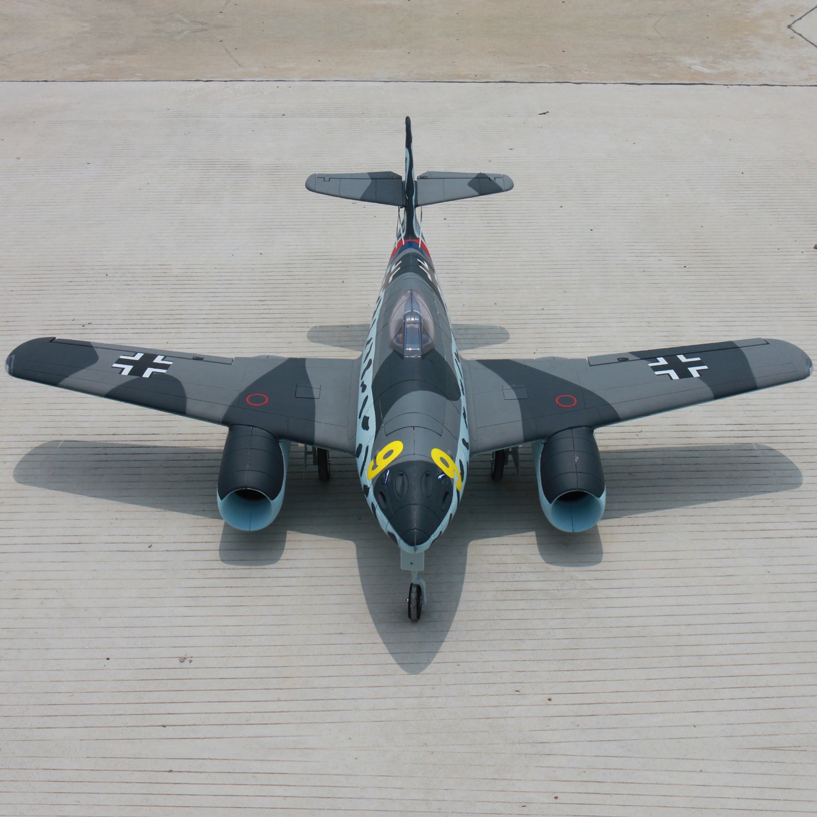 Dynam-Messerschmitt-Me-262-V2-4S-Twin-70mm-EDF-RC-Radio-Controlled-Jet-1500mm-Wingspan-PNP-SPNP-BNF-RTF-8C-DY8950GY