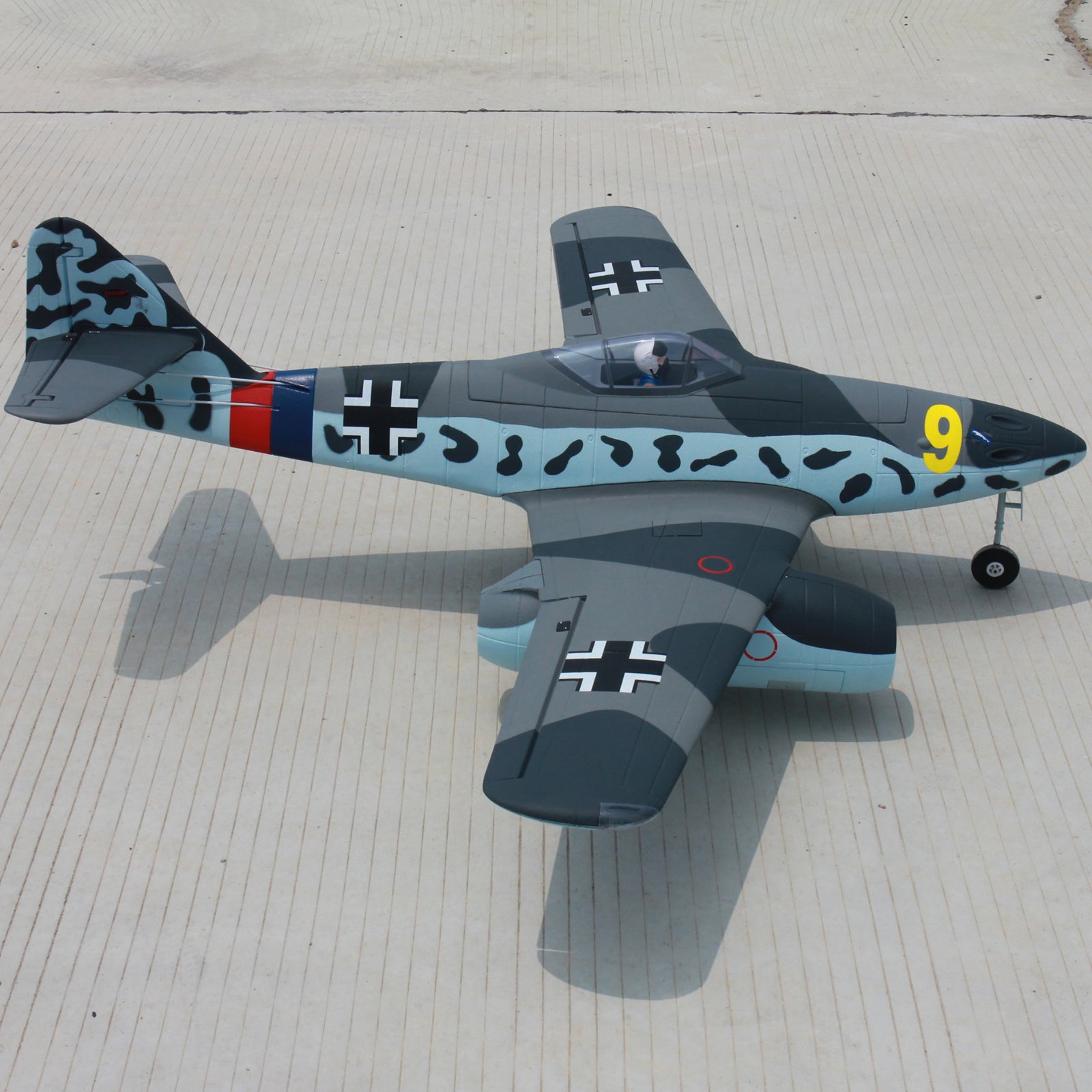 Dynam-Messerschmitt-Me-262-V2-4S-Twin-70mm-EDF-RC-Radio-Controlled-Jet-1500mm-Wingspan-PNP-SPNP-BNF-RTF-8C-DY8950GY