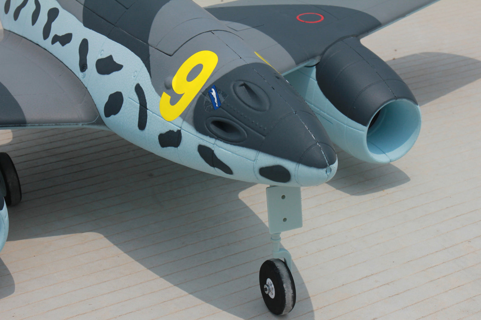 Dynam-Messerschmitt-Me-262-V2-4S-Twin-70mm-EDF-RC-Radio-Controlled-Jet-1500mm-Wingspan-PNP-SPNP-BNF-RTF-8C-DY8950GY