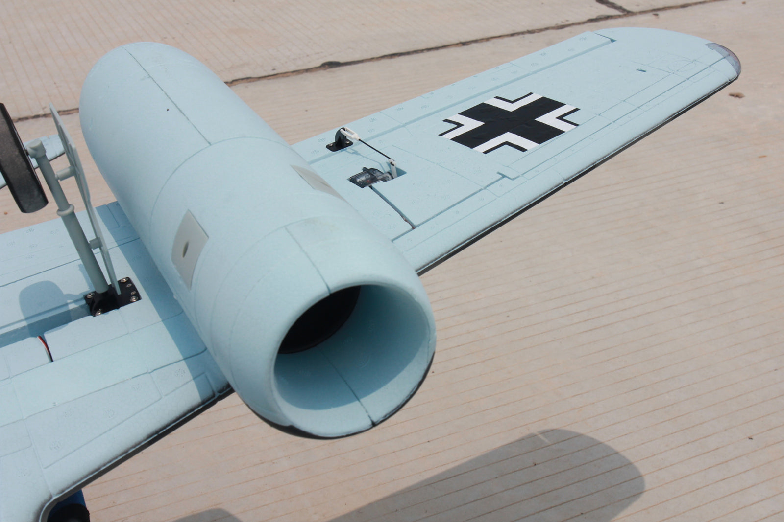 Dynam-Messerschmitt-Me-262-V2-4S-Twin-70mm-EDF-RC-Radio-Controlled-Jet-1500mm-Wingspan-PNP-SPNP-BNF-RTF-8C-DY8950GY