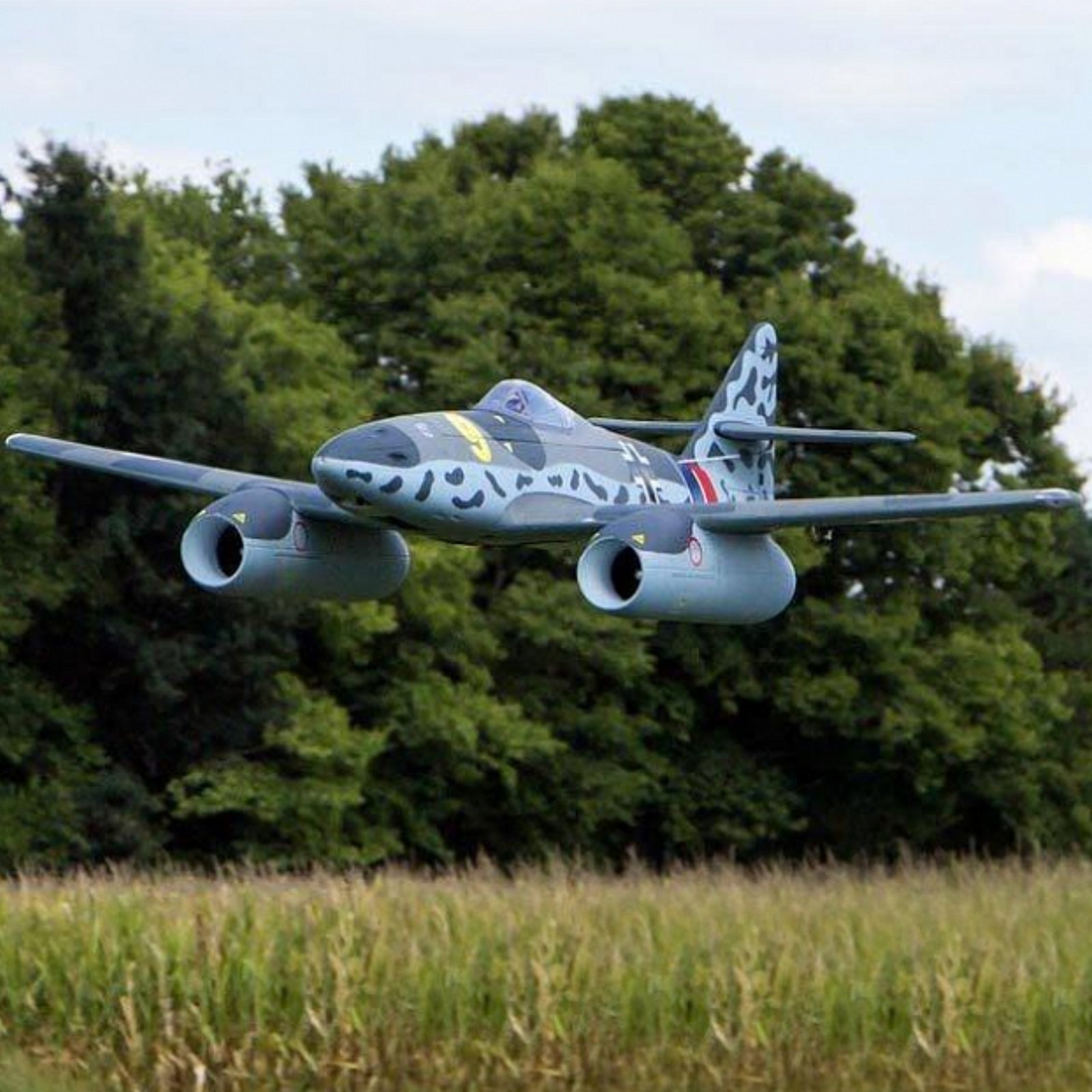 Dynam-Messerschmitt-Me-262-V2-4S-Twin-70mm-EDF-RC-Radio-Controlled-Jet-1500mm-Wingspan-PNP-SPNP-BNF-RTF-8C-DY8950GY