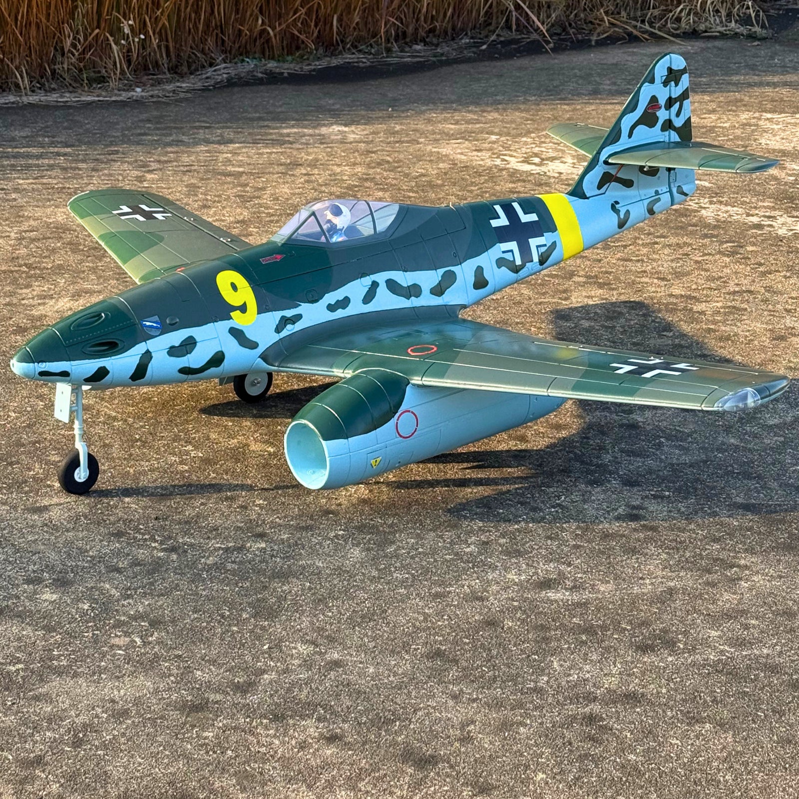 Dynam-Messerschmitt-Me-262-V3-6S-12-Blade-Twin-70mm-EDF-RC-Jet-1.5m-Flaps-SRTF-DY8950V3_18