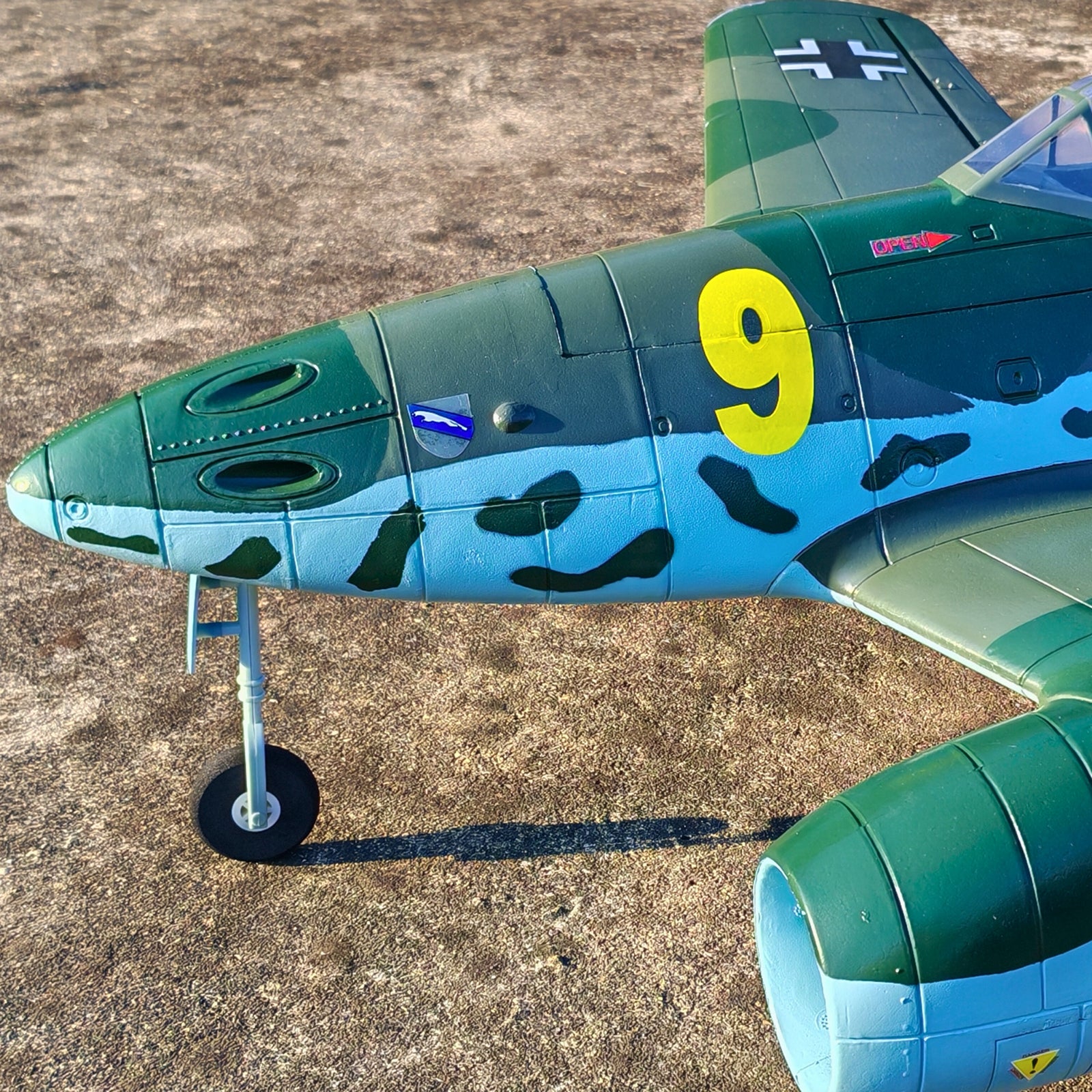 Dynam-Messerschmitt-Me-262-V3-6S-12-Blade-Twin-70mm-EDF-RC-Jet-1.5m-Flaps-SRTF-DY8950V3_32