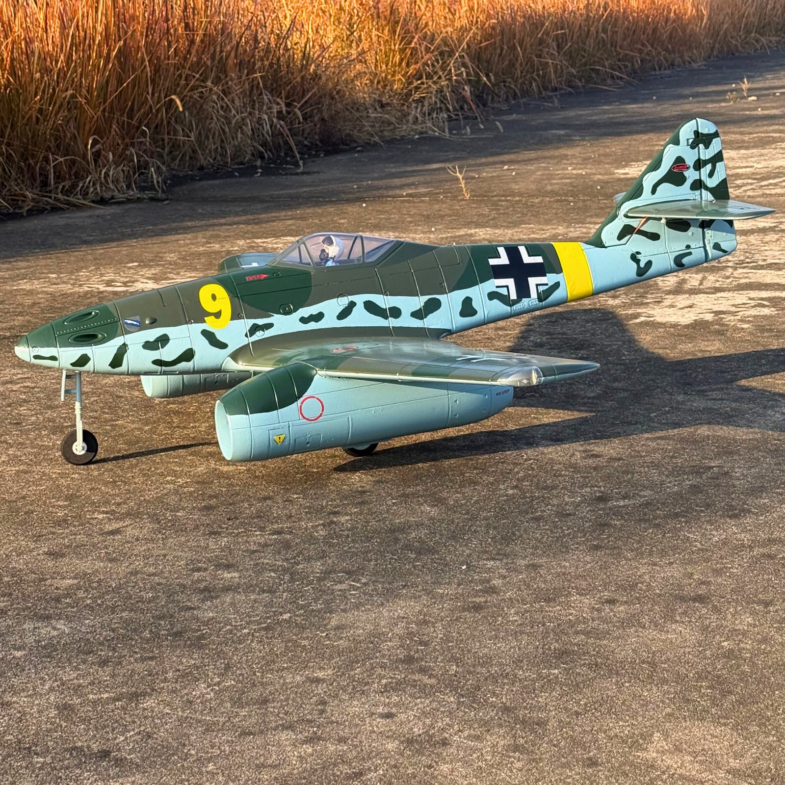 Dynam-Messerschmitt-Me-262-V3-6S-12-Blade-Twin-70mm-EDF-RC-Jet-1.5m-Flaps-SRTF-DY8950V3_9