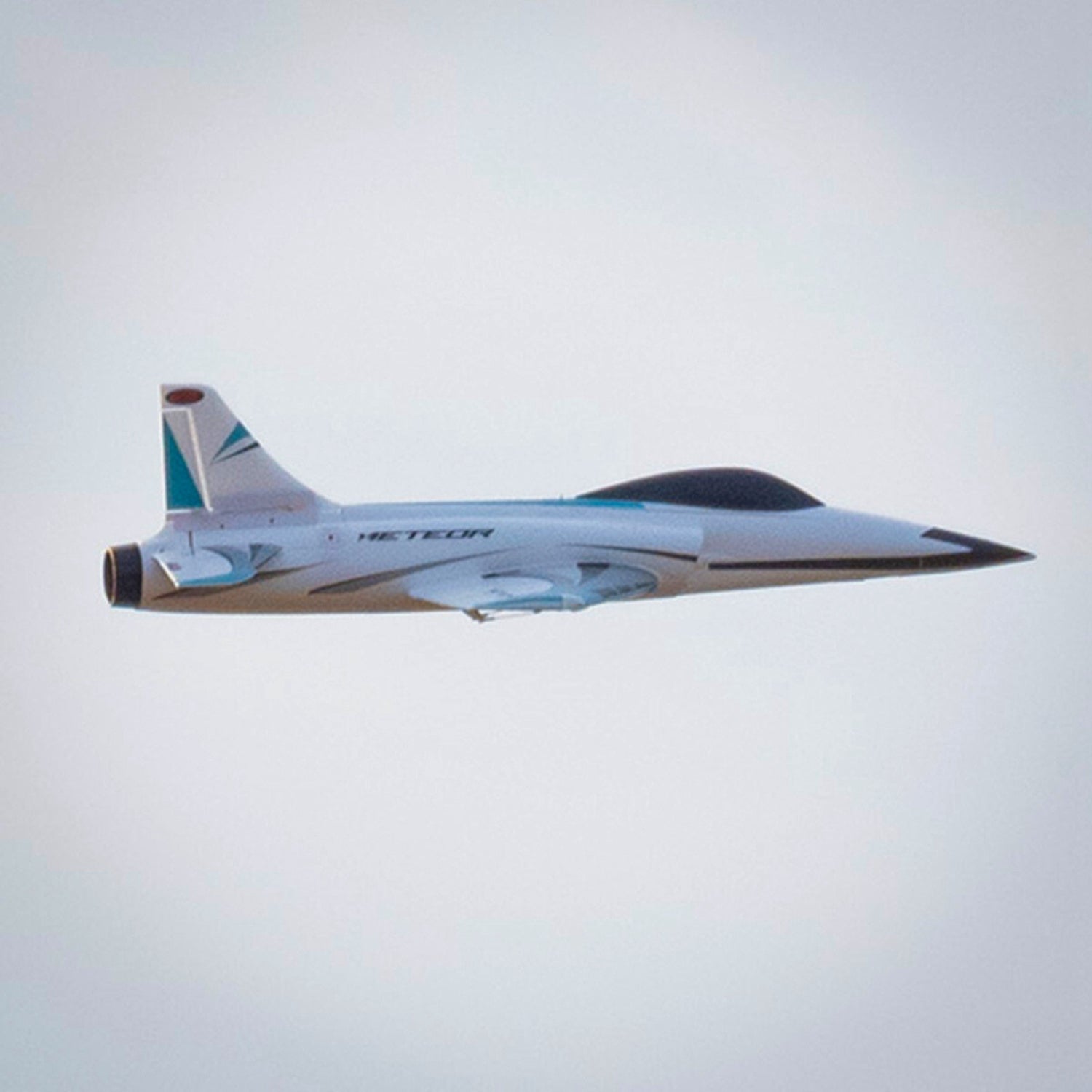 ✨🔄 Verbessert! Jetzt vorbestellen: Dynam Meteor V4 Blau, 12-Blatt, 4S, 70 mm, RC-Einsteiger-EDF-Jet mit Landeklappen