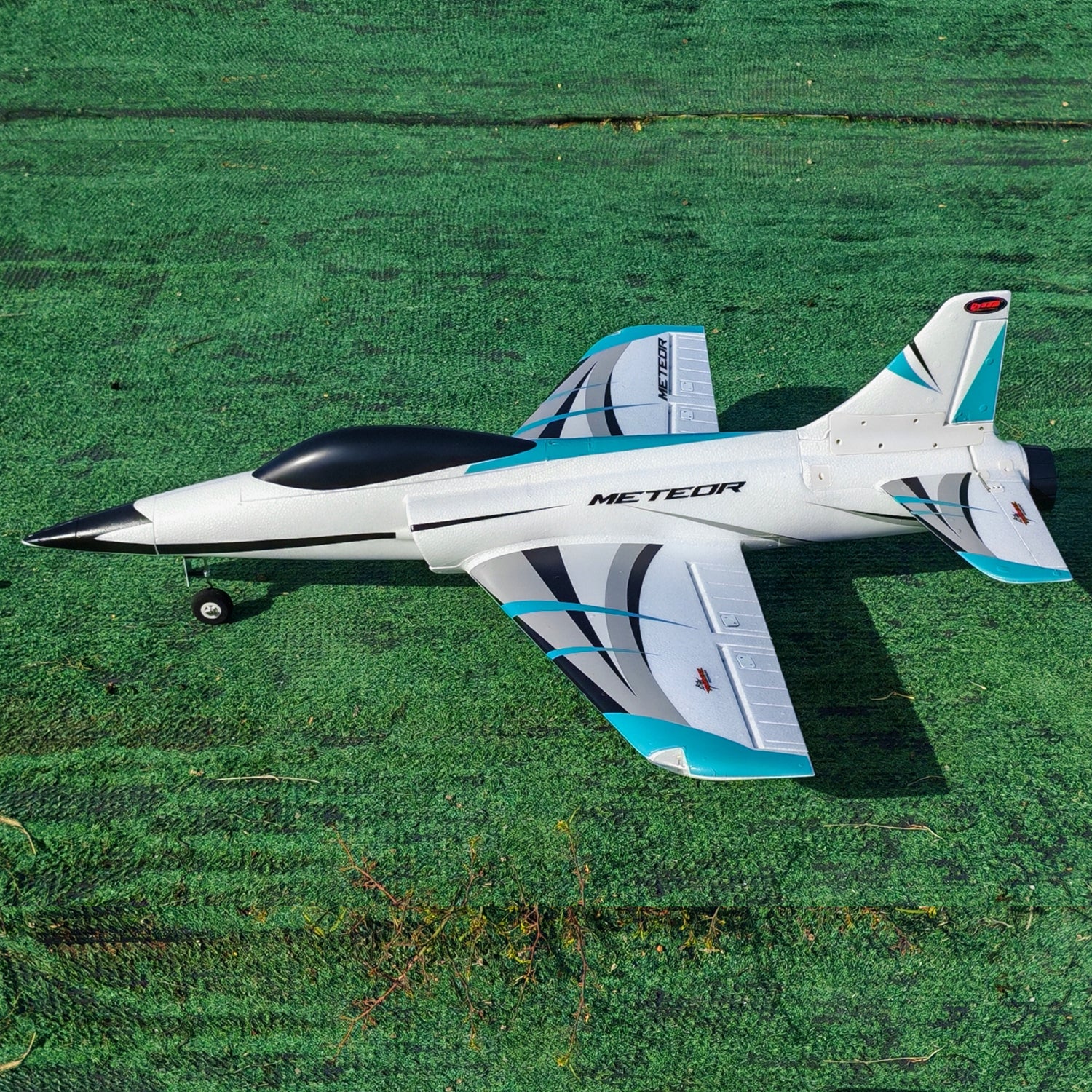 ✨🔄 Verbessert! Jetzt vorbestellen: Dynam Meteor V4 Blau, 12-Blatt, 4S, 70 mm, RC-Einsteiger-EDF-Jet mit Landeklappen