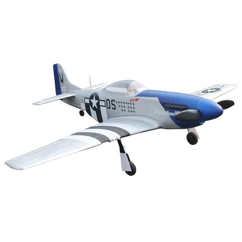 Dynam Mini P51D Mustang V2 RC Warbird Plane 762mm 30inch Wingspan PNP/BNF/RTF - DY8964