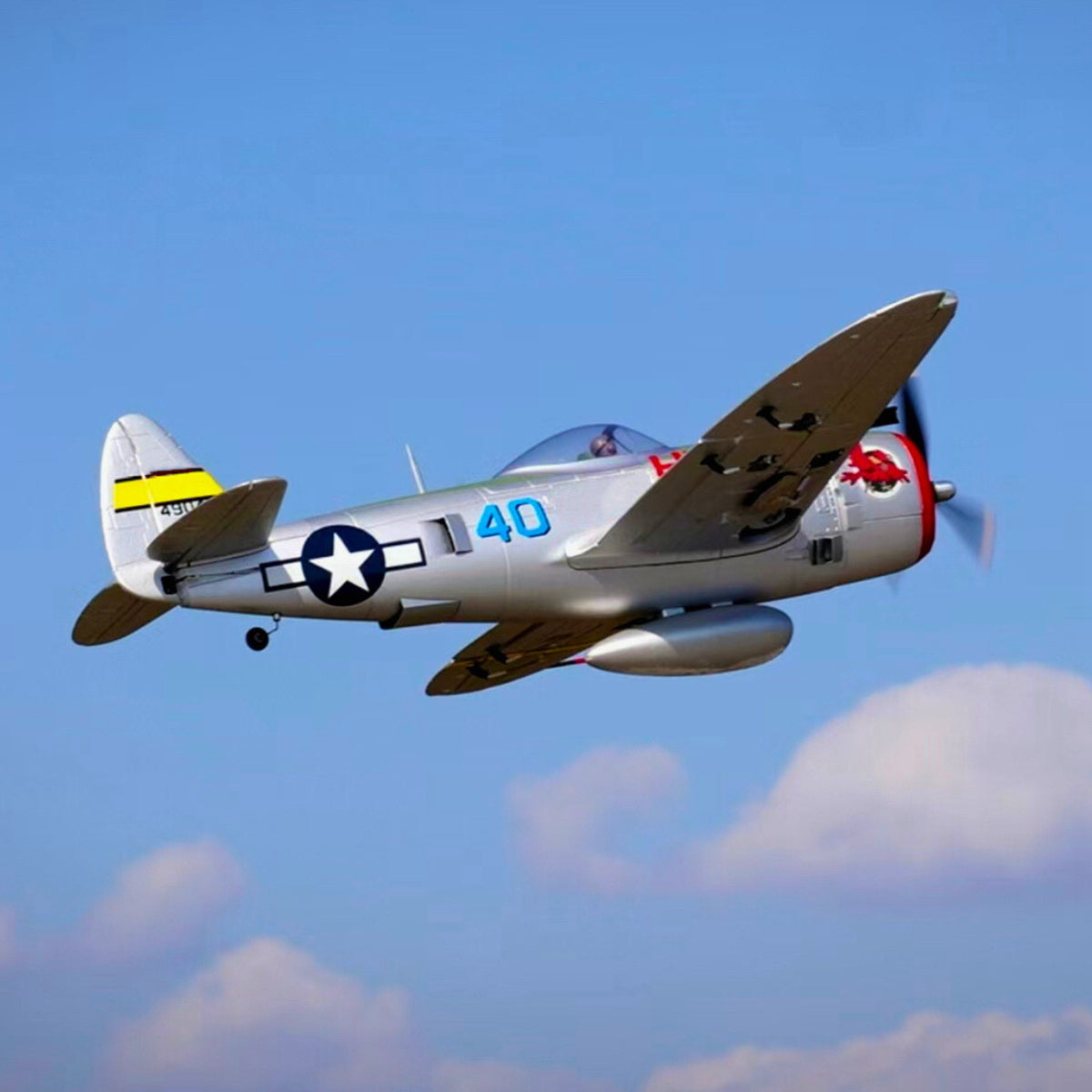 Dynam-P-47D-Thunderbolt-V2-4S-RC-Radio-Controlled-Warbird-Plane-1220mm-Flaps-DY8956-Sale