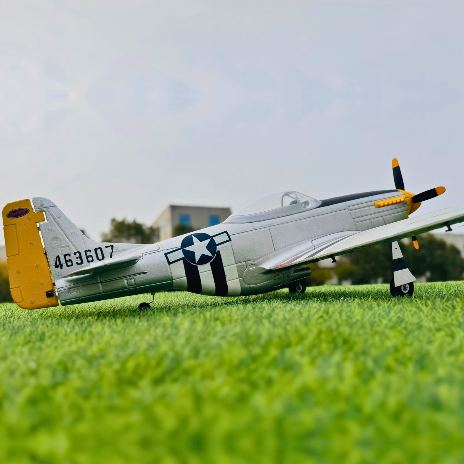 Dynam-P51-Mustang-V2-Silver-RC-Radio-Controlled-Warbird-Plane-1200mm-Wingspan-PNP-SPNP-BNF-RTF-DY8939SV