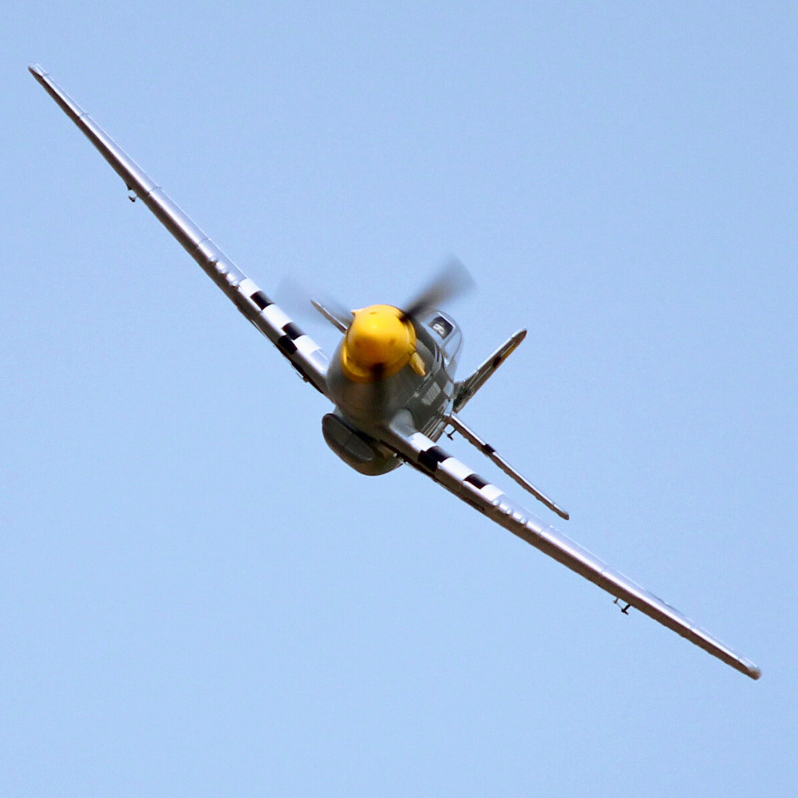 Dynam-P51-Mustang-V2-Silver-RC-Radio-Controlled-Warbird-Plane-1200mm-Wingspan-PNP-SPNP-BNF-RTF-DY8939SV