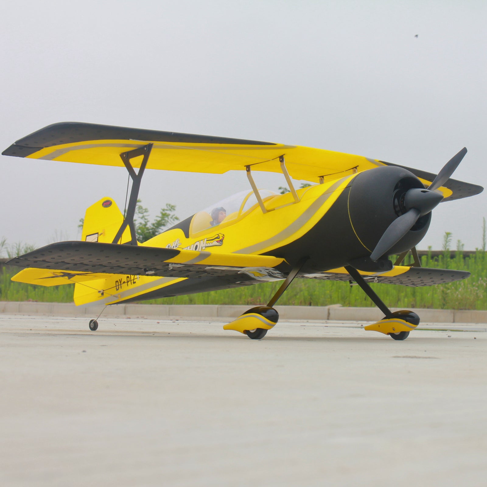 Dynam-Pitts-Python-Model-12-Yellow-4S-Radio-Controlled-Aerobatic-3D-Sport-Biplane-SRTF-DY8947YL_2