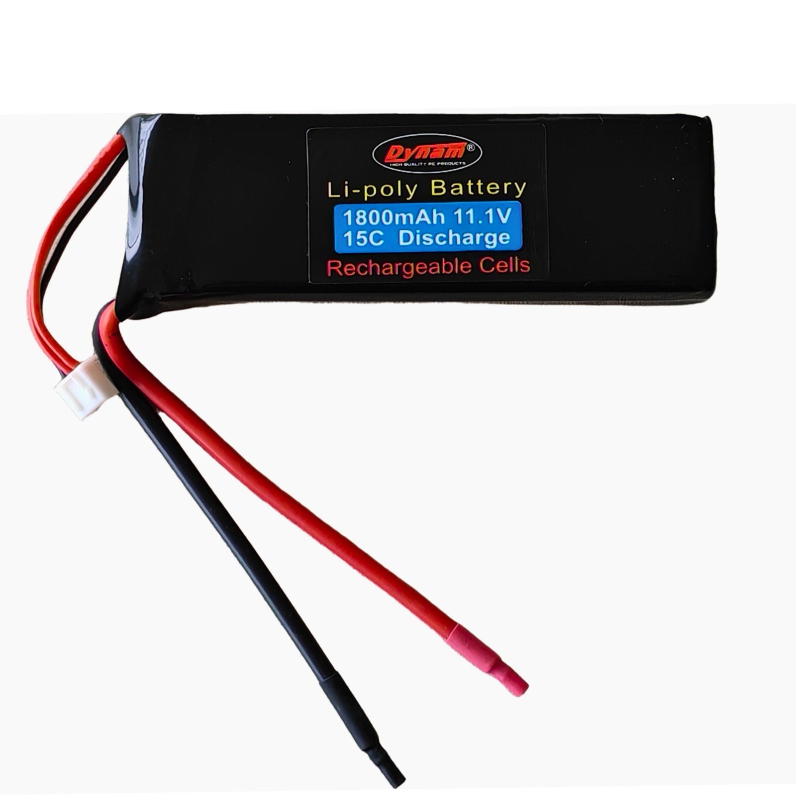 Dynam-RC-11.1V-3S-1800mAh-15C-Lipo-Battery-w-XT60-Connector-for-Airplane-DY-6005
