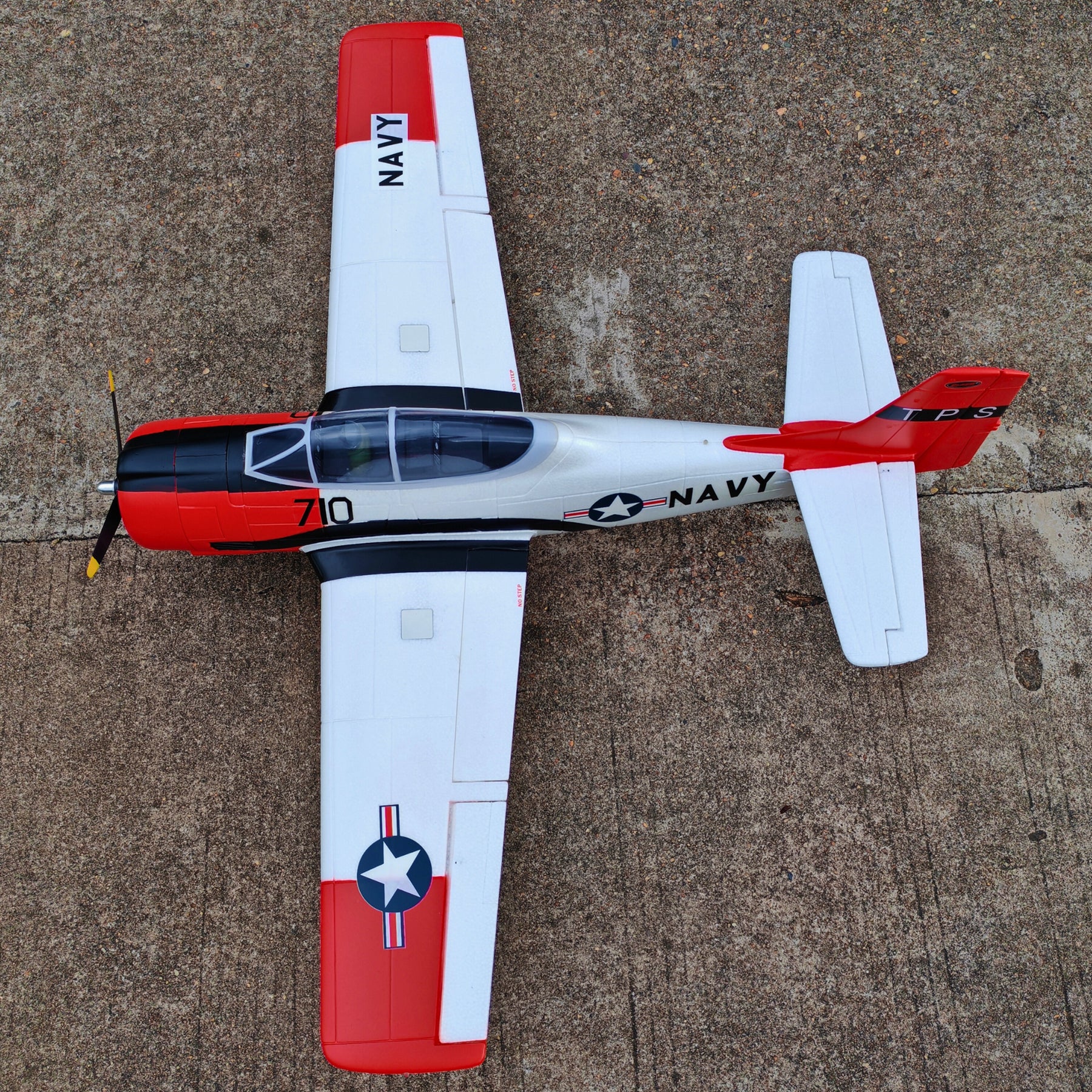 Dynam T28 Trojan V2 Red 4S RC Remote Control Warbird Airplane 1300mm Wingspan w/ Flaps DY8940RD
