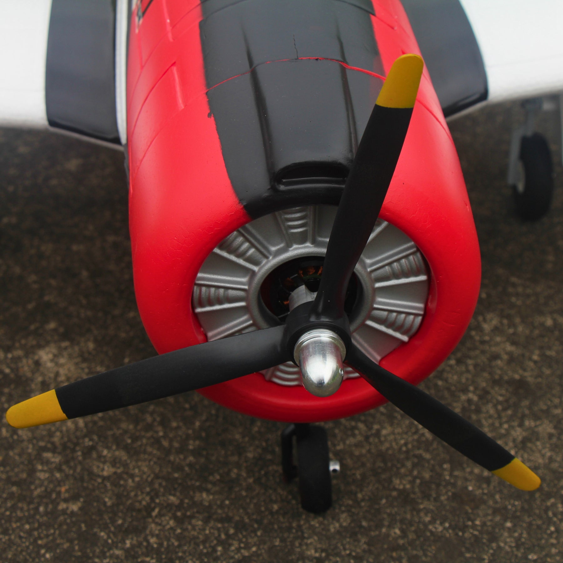 Dynam T28 Trojan V2 Red 4S RC Remote Control Warbird Airplane 1300mm Wingspan w/ Flaps DY8940RD