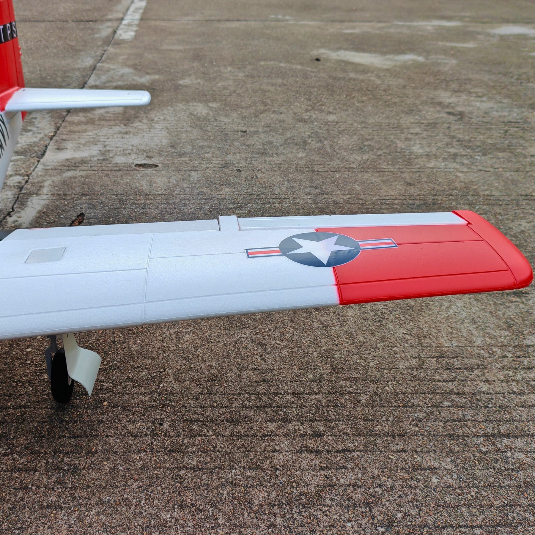 Dynam T28 Trojan V2 Red 4S RC Remote Control Warbird Airplane 1300mm Wingspan w/ Flaps DY8940RD