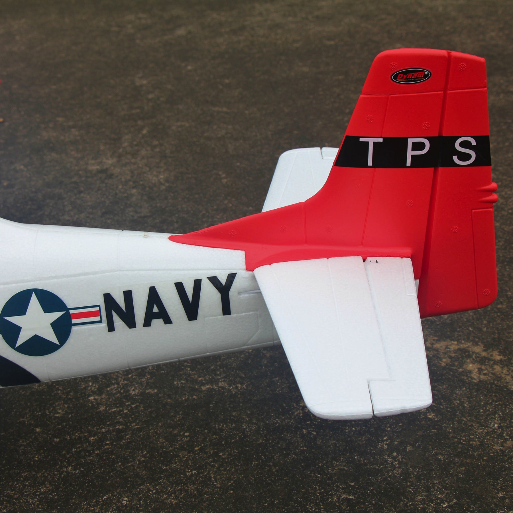 Dynam T28 Trojan V2 Red 4S RC Remote Control Warbird Airplane 1300mm Wingspan w/ Flaps DY8940RD