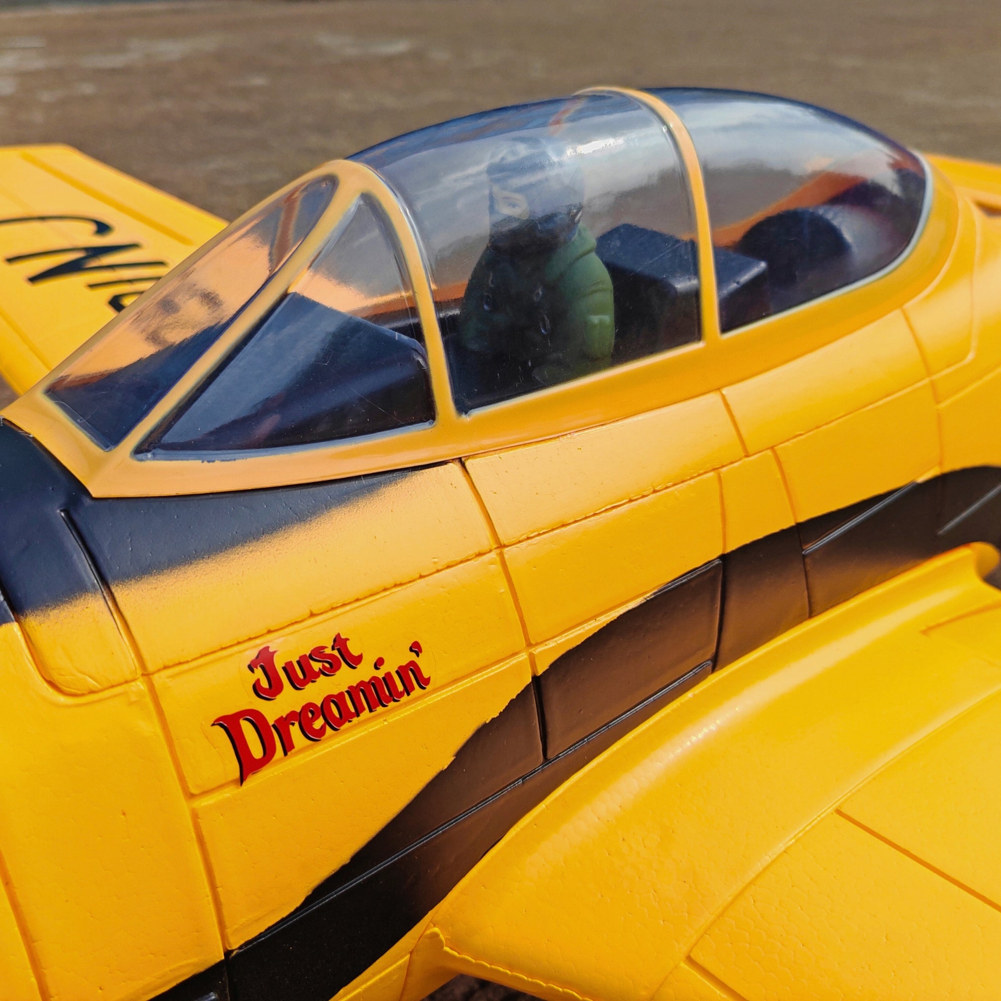 Dynam T28 Trojan V2 Yellow 4S RC Remote Control Warbird Airplane 1300mm Wingspan w/ Flaps DY8940YL