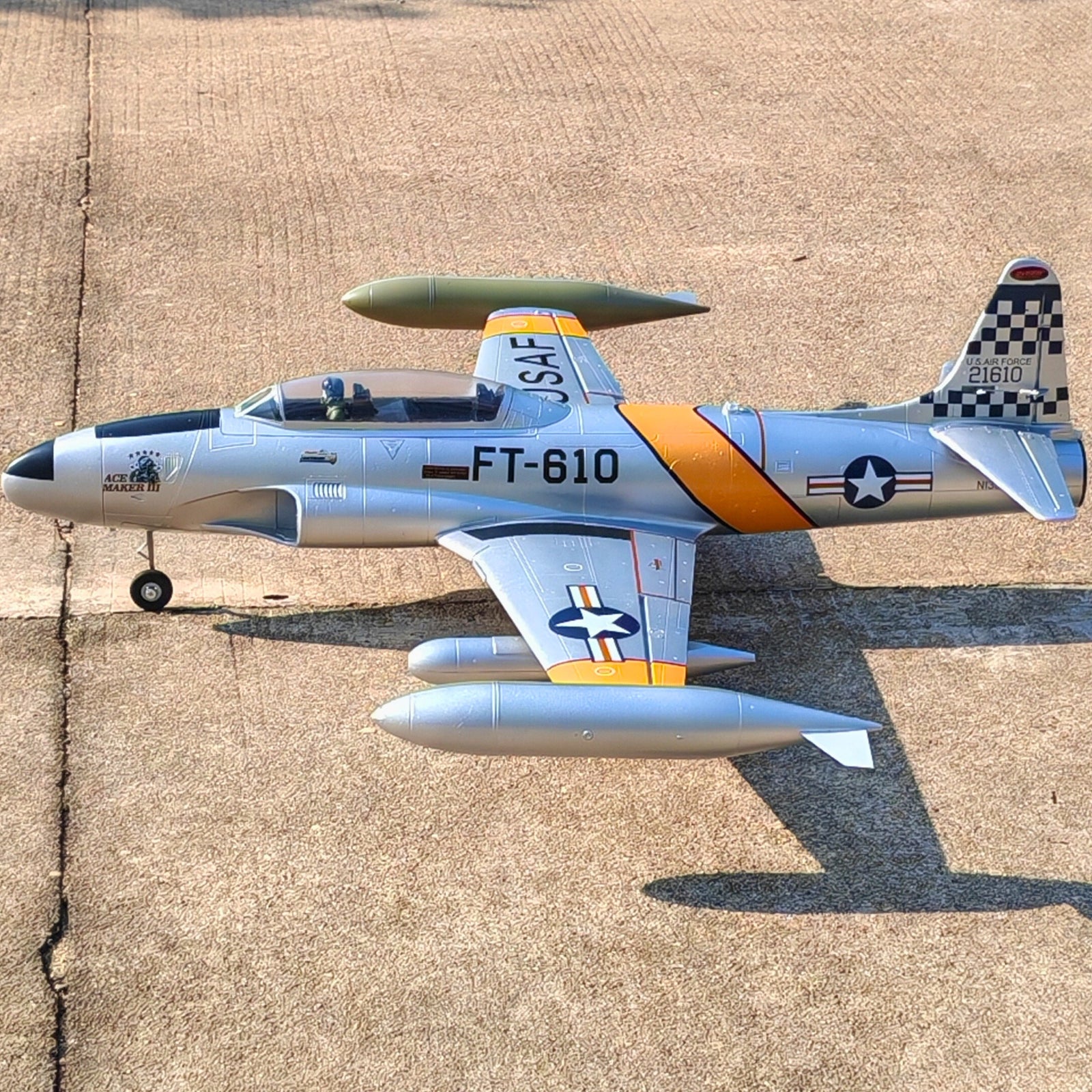 Dynam-T-33-Shooting-Star-6S-12-Blade-70mm-EDF-Radio-Controlled-Jet-Trainer-PNP-SPNP-BNF-RTF-with-iStone-DY8980