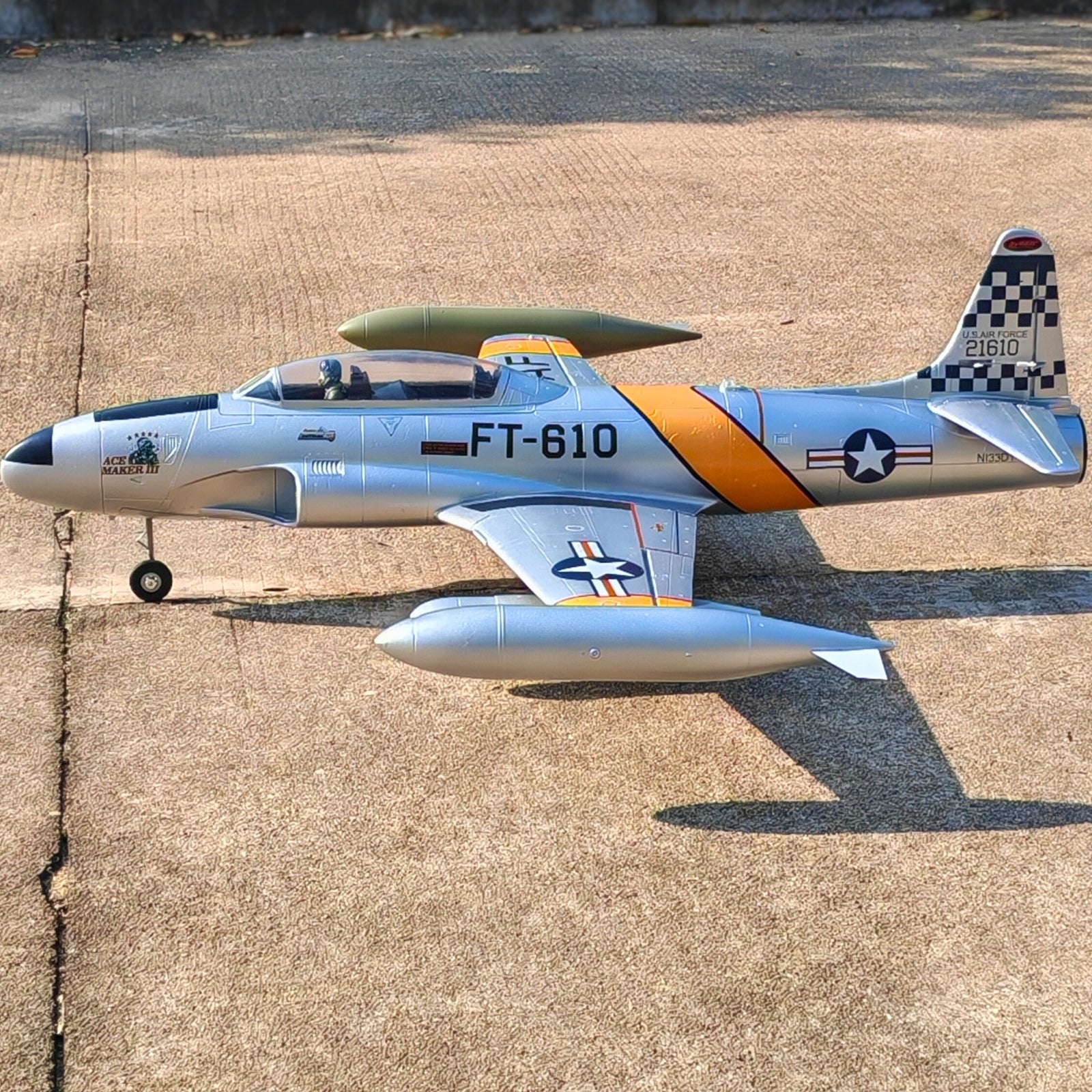 Dynam-T-33-Shooting-Star-6S-12-Blade-70mm-EDF-Radio-Controlled-Jet-Trainer-PNP-SPNP-BNF-RTF-with-iStone-DY8980