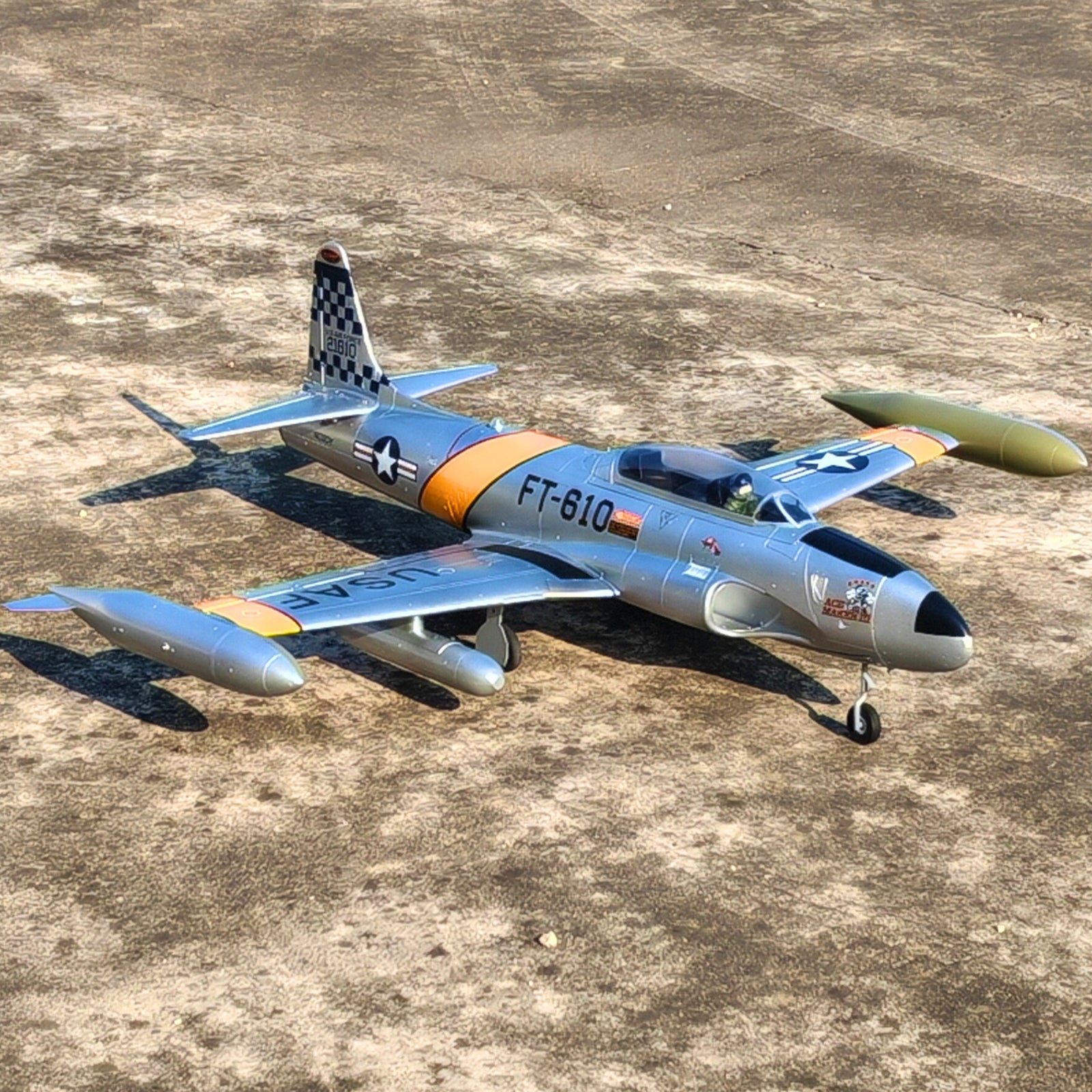 Dynam-T-33-Shooting-Star-6S-12-Blade-70mm-EDF-Radio-Controlled-Jet-Trainer-PNP-SPNP-BNF-RTF-with-iStone-DY8980