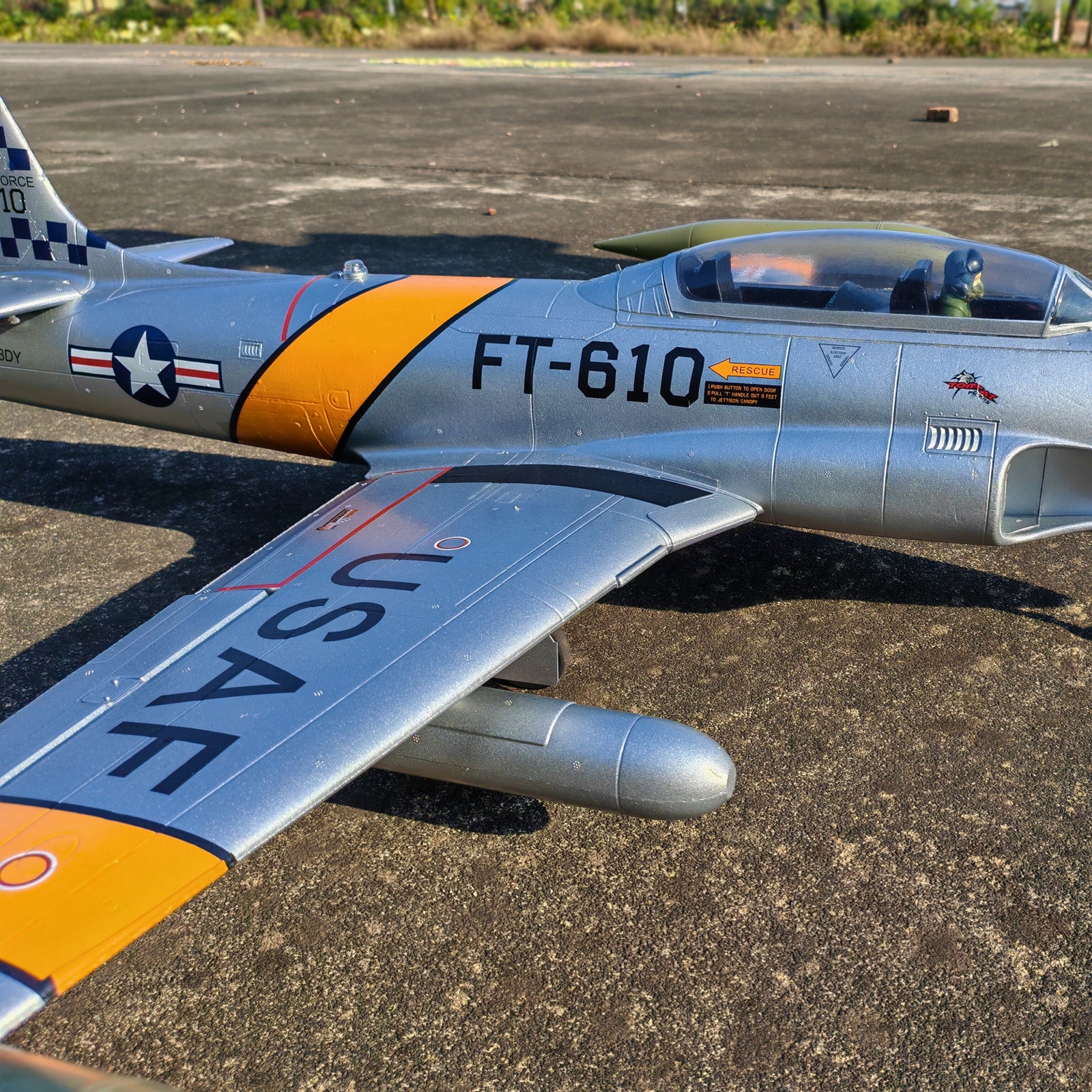 Dynam-T-33-Shooting-Star-6S-12-Blade-70mm-EDF-Radio-Controlled-Jet-Trainer-PNP-SPNP-BNF-RTF-with-iStone-DY8980