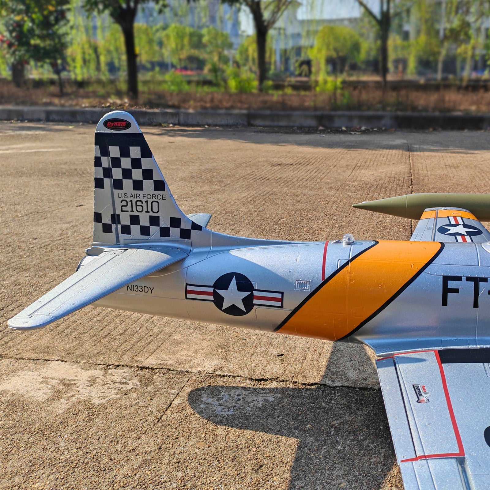 Dynam-T-33-Shooting-Star-6S-12-Blade-70mm-EDF-Radio-Controlled-Jet-Trainer-PNP-SPNP-BNF-RTF-with-iStone-DY8980
