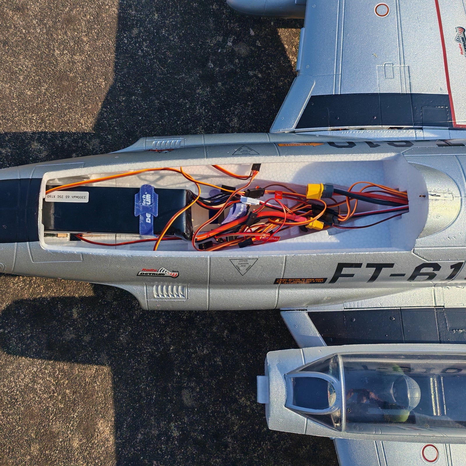 Dynam-T-33-Shooting-Star-6S-12-Blade-70mm-EDF-Radio-Controlled-Jet-Trainer-PNP-SPNP-BNF-RTF-with-iStone-DY8980