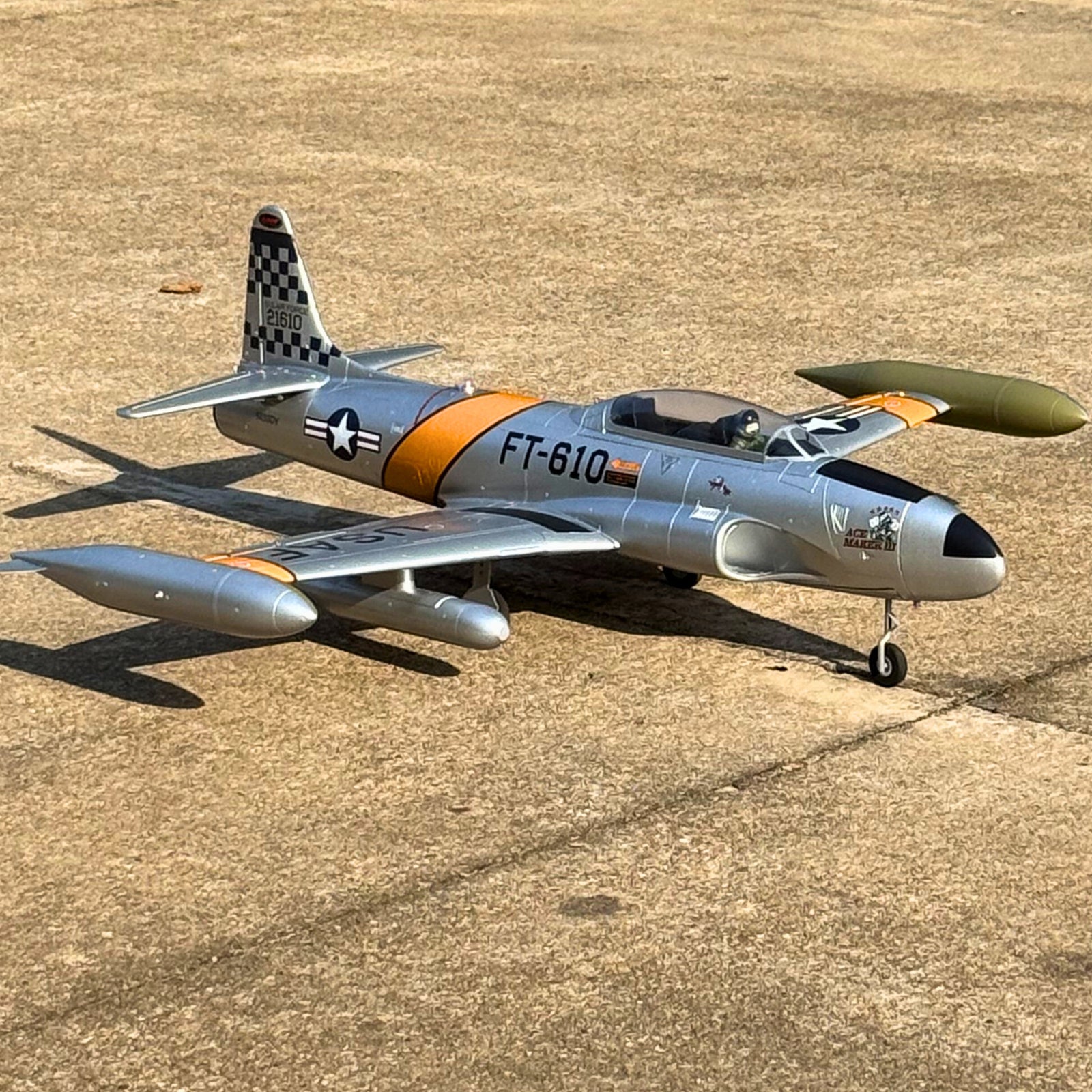Dynam-T-33-Shooting-Star-6S-12-Blade-70mm-EDF-Radio-Controlled-Jet-Trainer-PNP-SPNP-BNF-RTF-with-iStone-DY8980