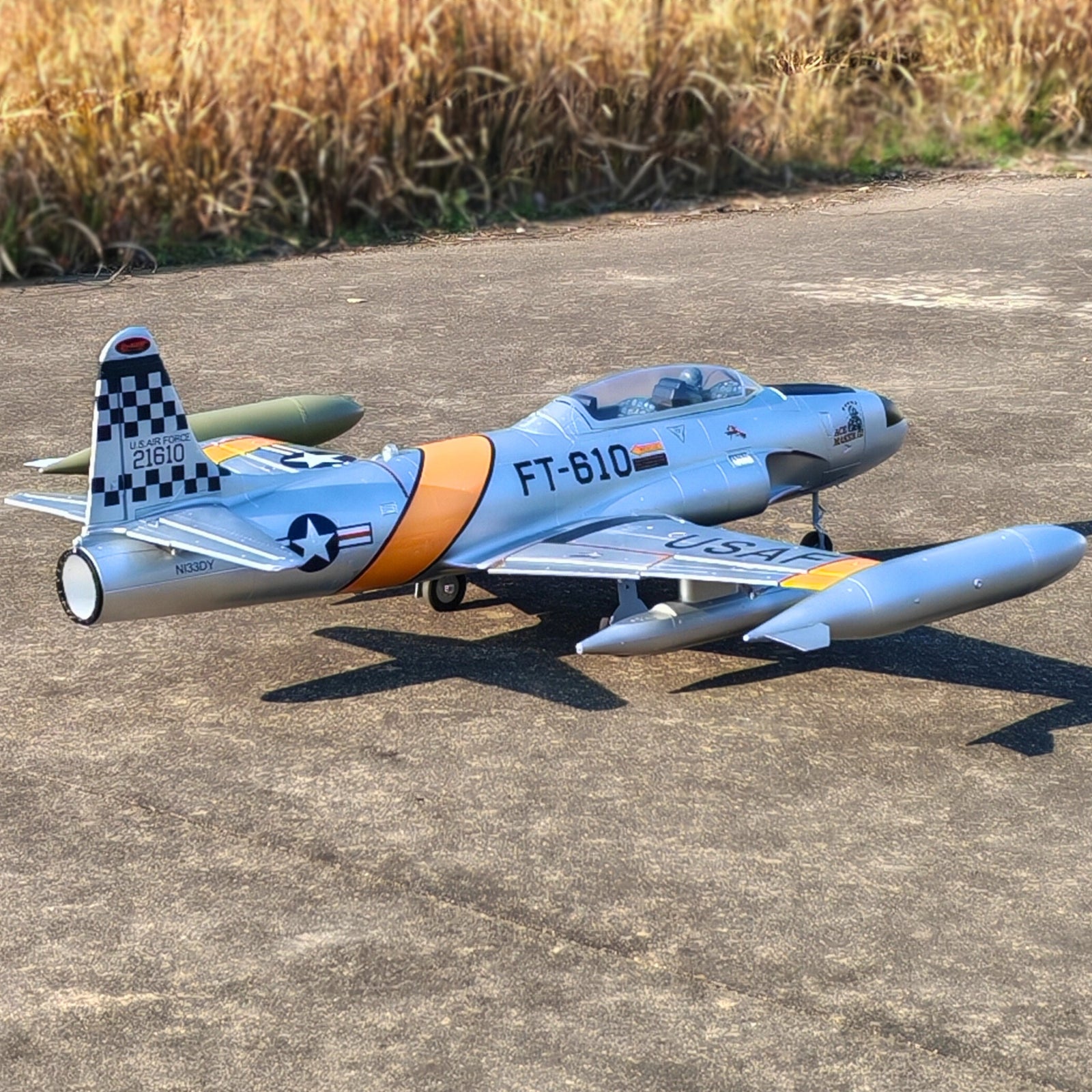 Dynam-T-33-Shooting-Star-6S-12-Blade-70mm-EDF-Radio-Controlled-Jet-Trainer-PNP-SPNP-BNF-RTF-with-iStone-DY8980