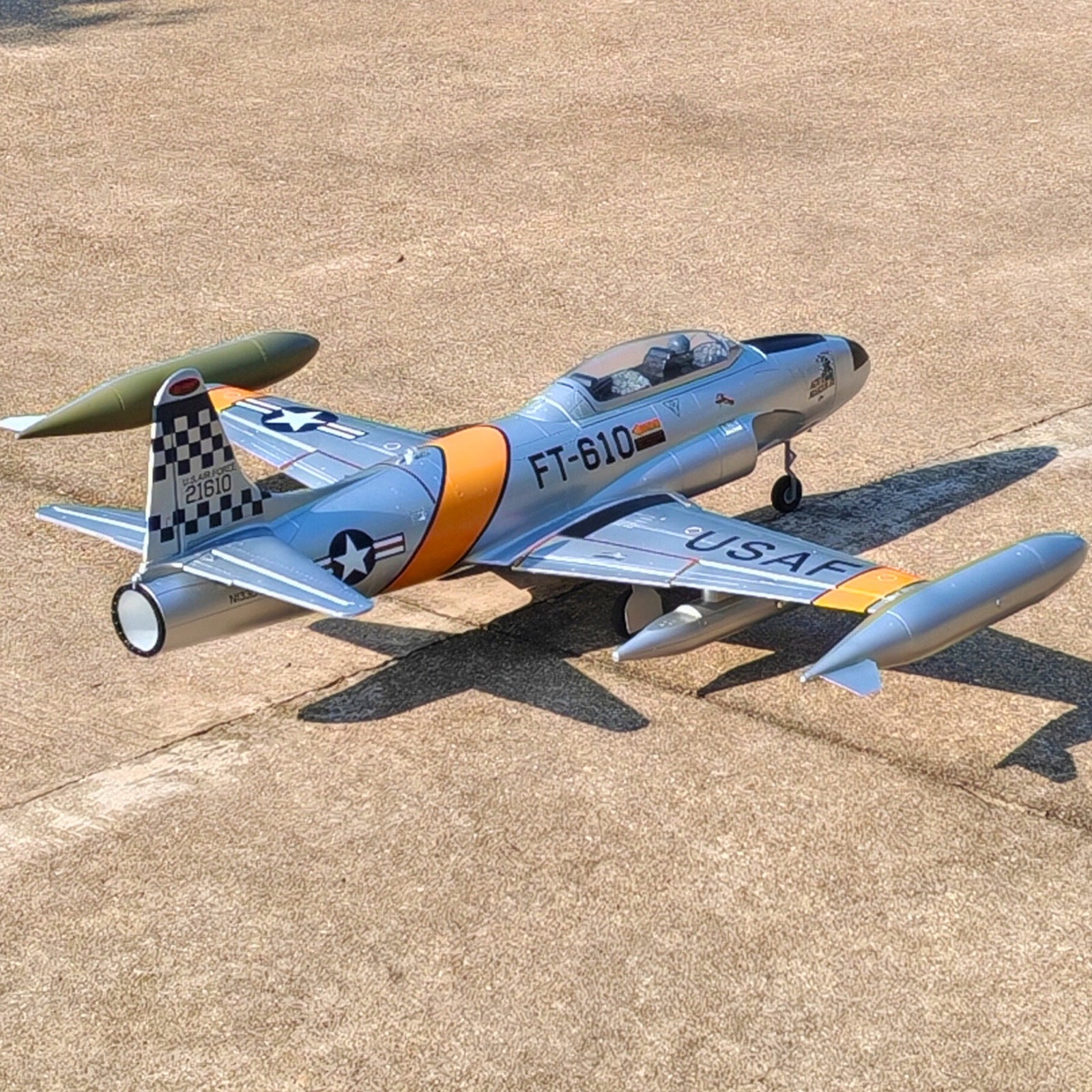Dynam-T-33-Shooting-Star-6S-12-Blade-70mm-EDF-Radio-Controlled-Jet-Trainer-PNP-SPNP-BNF-RTF-with-iStone-DY8980