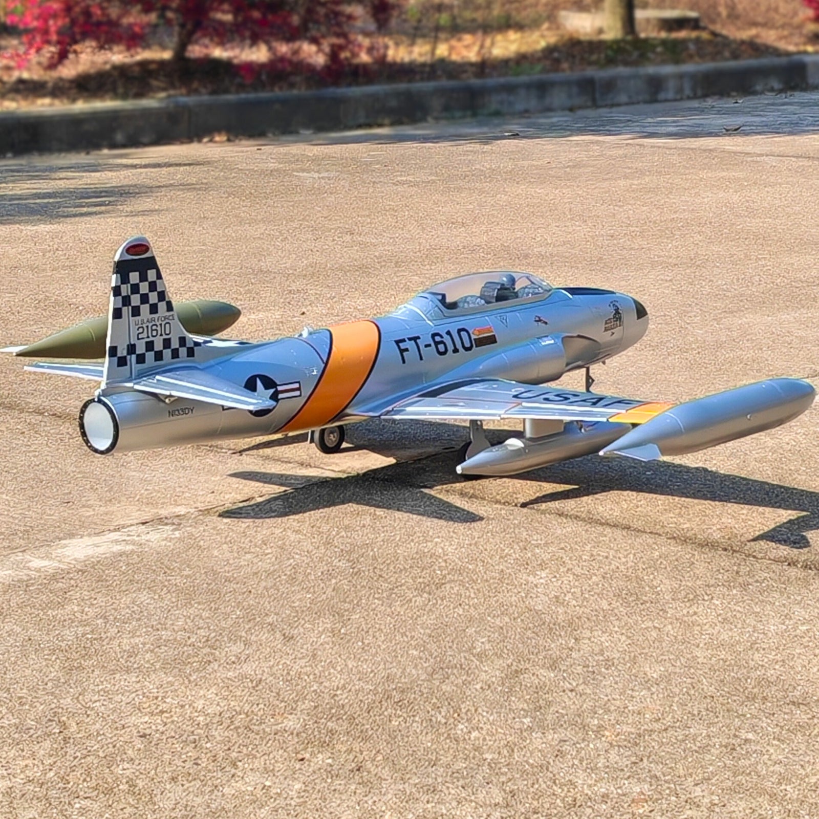 Dynam-T-33-Shooting-Star-6S-12-Blade-70mm-EDF-Radio-Controlled-Jet-Trainer-PNP-SPNP-BNF-RTF-with-iStone-DY8980