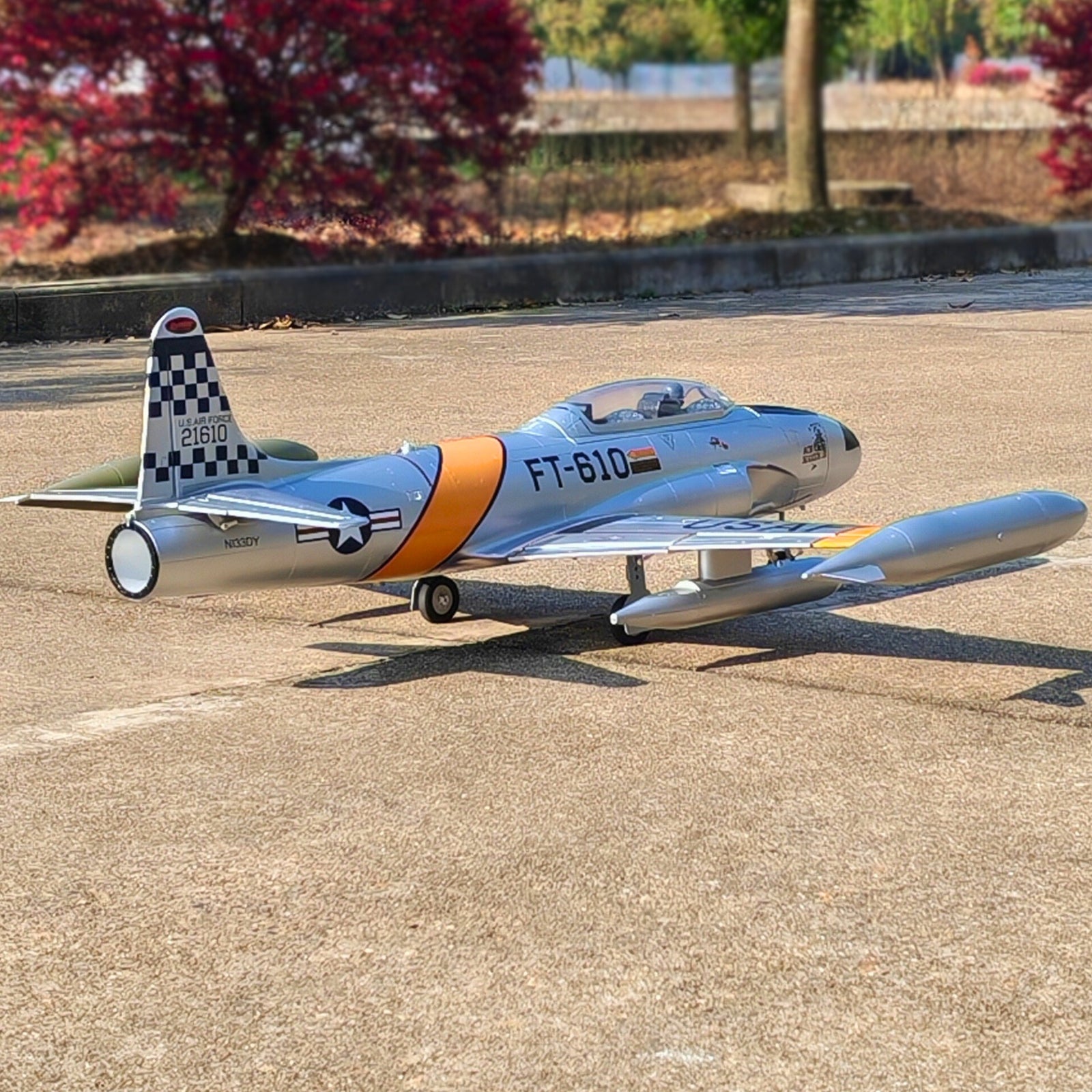 Dynam-T-33-Shooting-Star-6S-12-Blade-70mm-EDF-Radio-Controlled-Jet-Trainer-PNP-SPNP-BNF-RTF-with-iStone-DY8980