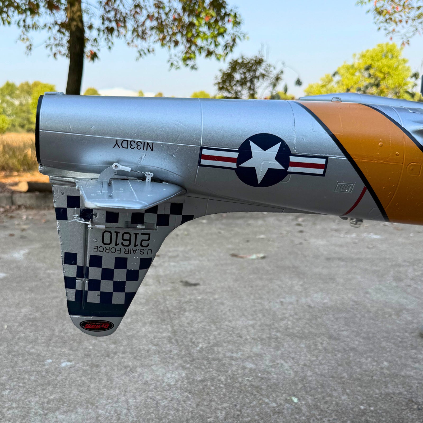 Dynam-T-33-Shooting-Star-6S-12-Blade-70mm-EDF-Radio-Controlled-Jet-Trainer-PNP-SPNP-BNF-RTF-with-iStone-DY8980