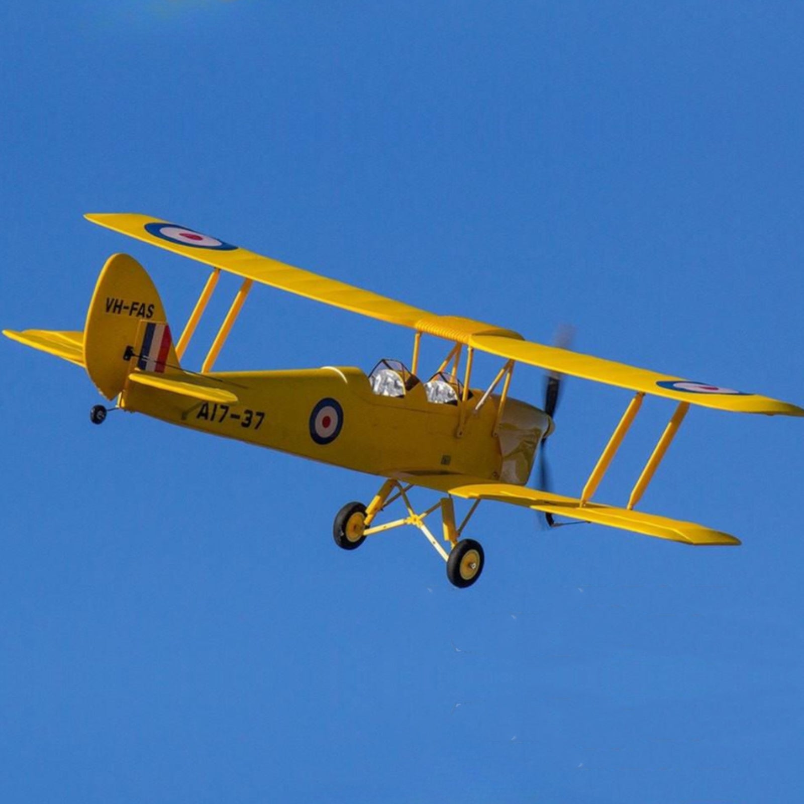 Dynam-Tiger-Moth-DH-82-V2-Yellow-4S-RC-Radio-Controlled-Biplane-1300mm-Wingspan-PNP-SPNP-BNF-RTF-6C-DY8957YL