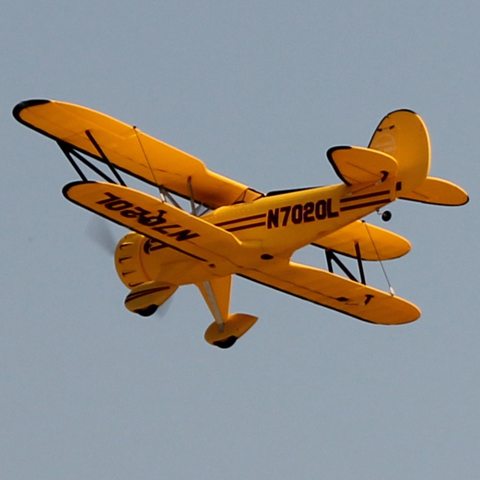 Dynam-Waco-YMF-5D-V2-Yellow-4S-Radio-Controlled-Biplane-1300mm-Wingspan-PNP-iStone-BNF-SRTF-DY8952YL