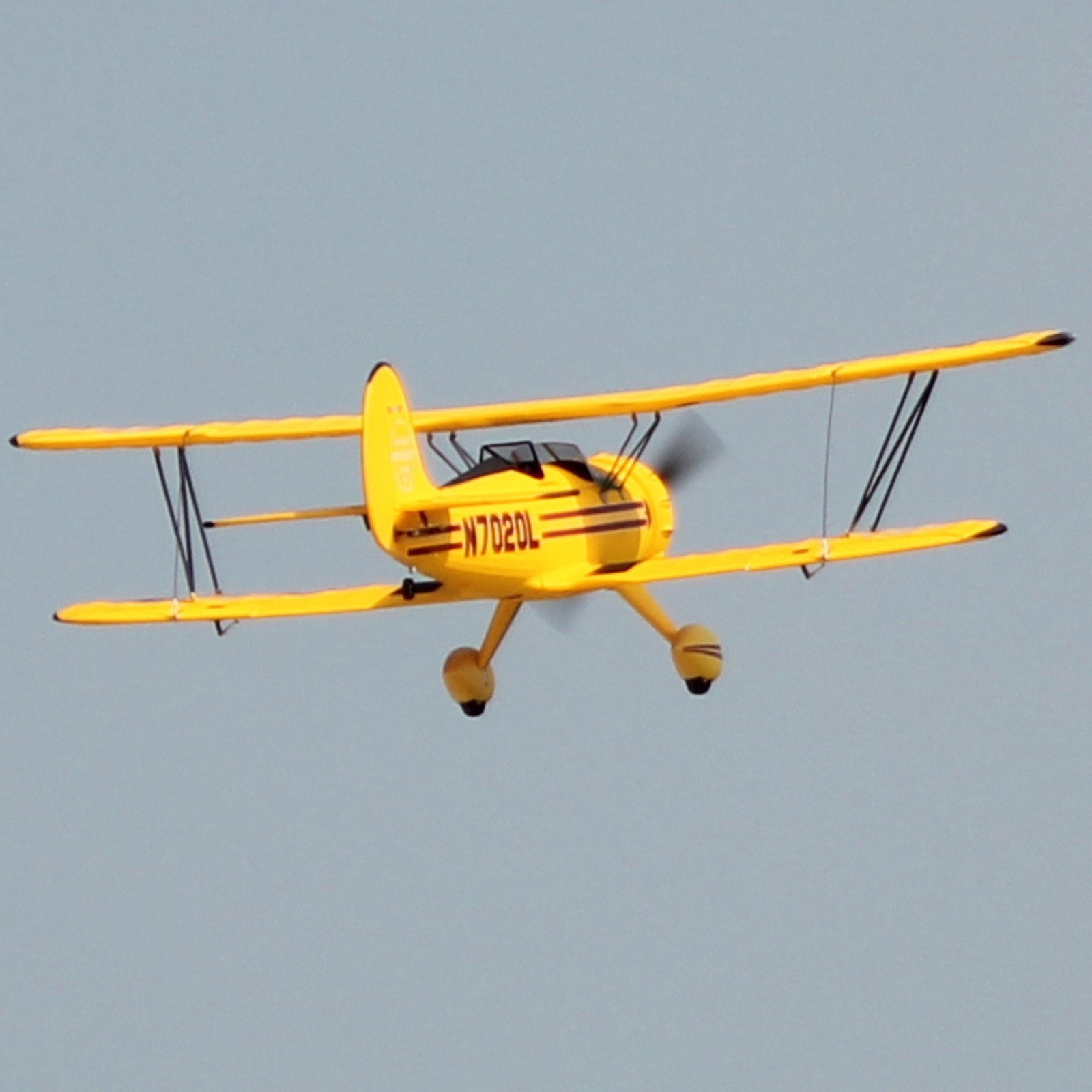 Dynam-Waco-YMF-5D-V2-Yellow-4S-Radio-Controlled-Biplane-1300mm-Wingspan-PNP-iStone-BNF-SRTF-DY8952YL