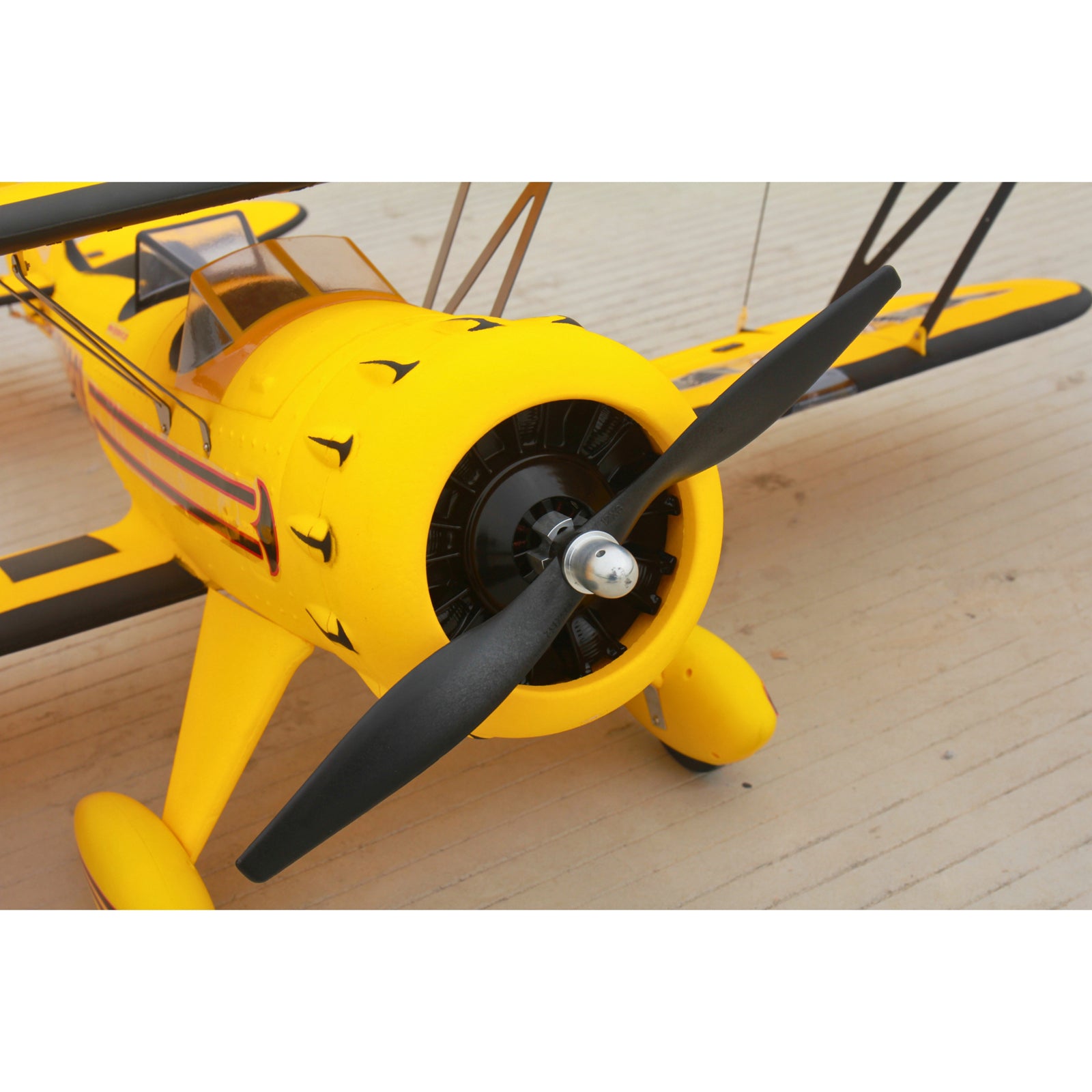 Dynam-Waco-YMF-5D-V2-Yellow-4S-Radio-Controlled-Biplane-1300mm-Wingspan-PNP-iStone-BNF-SRTF-DY8952YL