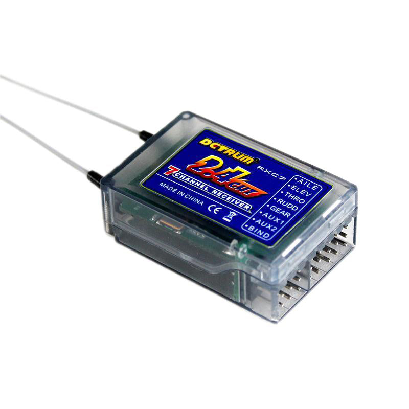 Detrum GAVIN-6C 6-CH 2.4Ghz Digital Transmitter with RXC7 Receiver (TX & RXC7) - DTM-T001