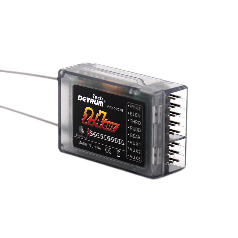 Detrum GAVIN-8C 8CH 2.4Ghz Digital Transmitter Set (TX+RXC8) - DTM-T007