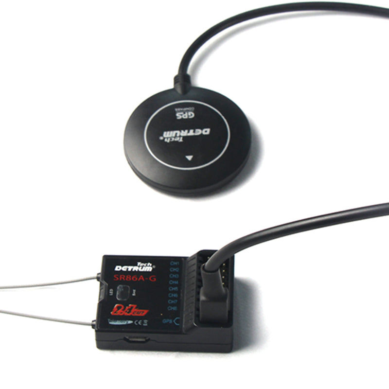 Detrum GAVIN-8C 8CH Digital Transmitter with SR86A-G GPS Autopilot Telemetry Receiver