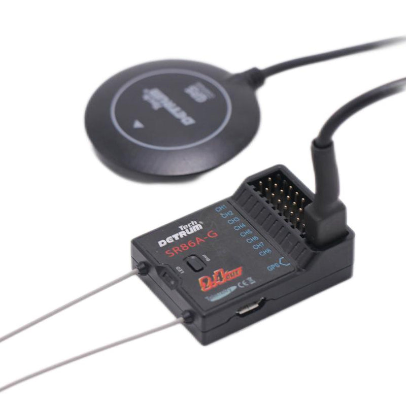Telemetry Device Rx Tx Detrum SR86A-G GPS Autopilot Telemetry RX for Gavin-8C/Blitz TX