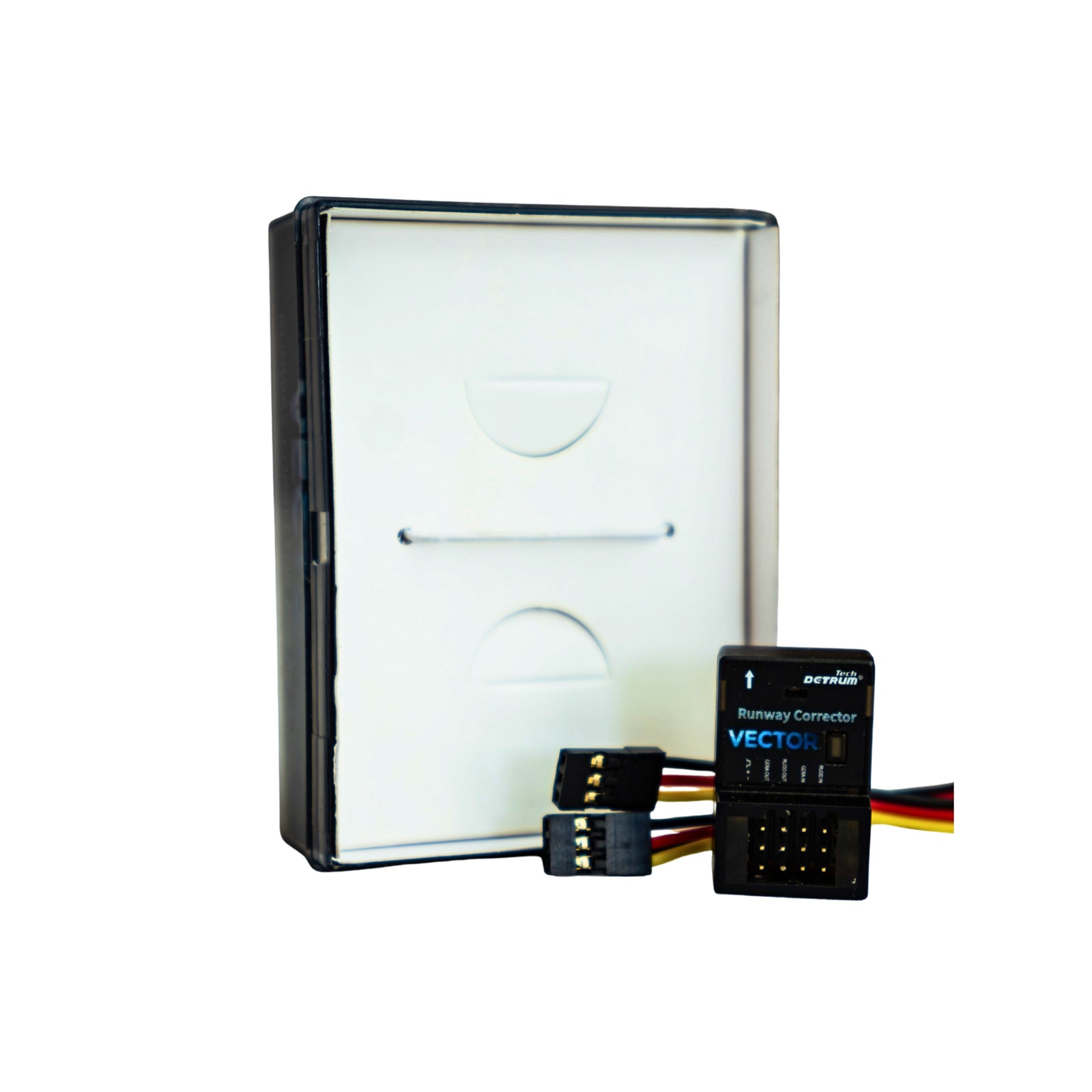 🌟🎉 New Release! Detrum Vector Runway Corrector Anti-Sideslip Takeoff Front Steering Gyro for RC Plane