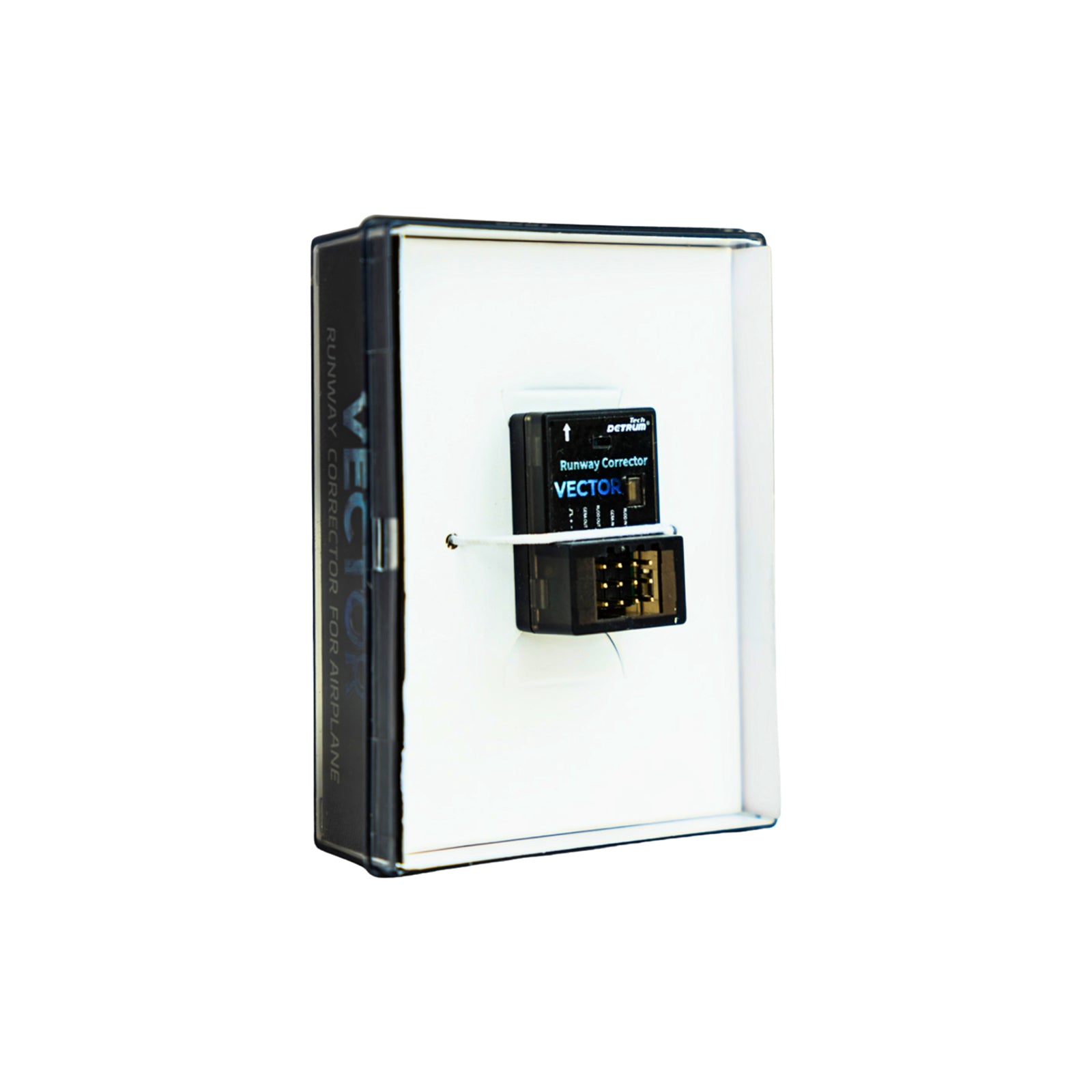 🌟🎉 New Release! Detrum Vector Runway Corrector Anti-Sideslip Takeoff Front Steering Gyro for RC Plane