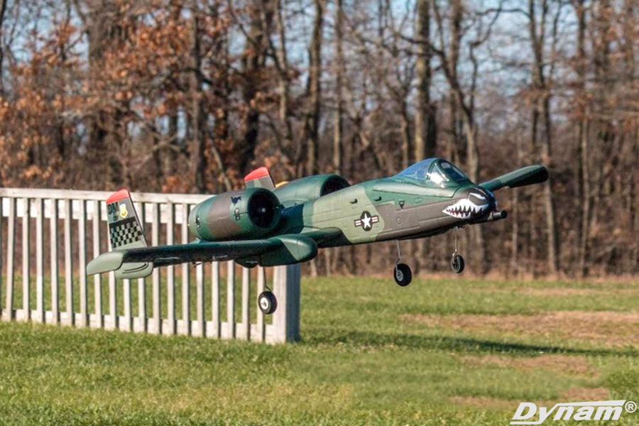Dynam A 10 Thunderbolt II V2 Green 4S Twin 64mm EDF Jet